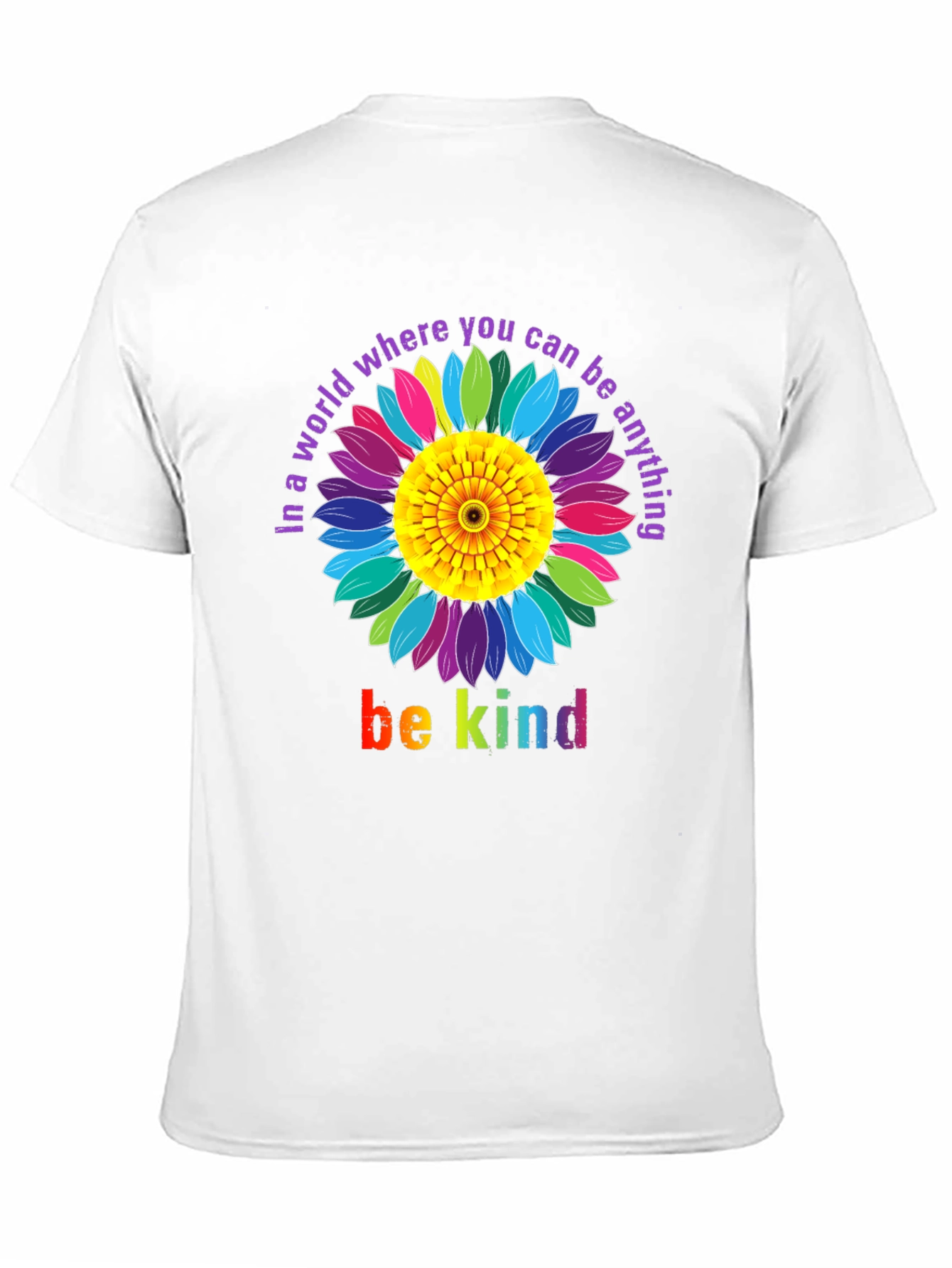 Be Kind Floral Graphic T-Shirt