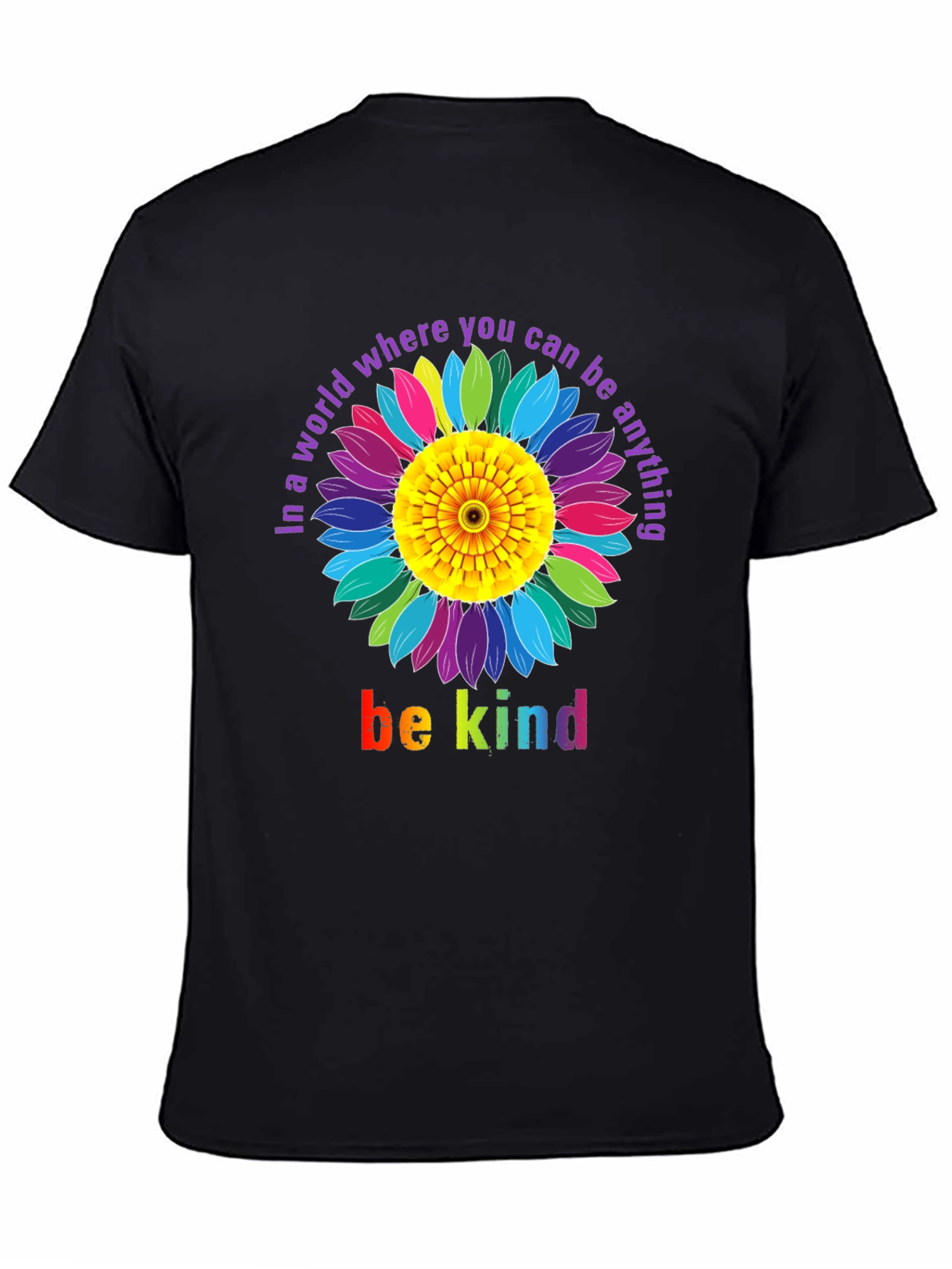 Be Kind Floral Graphic T-Shirt
