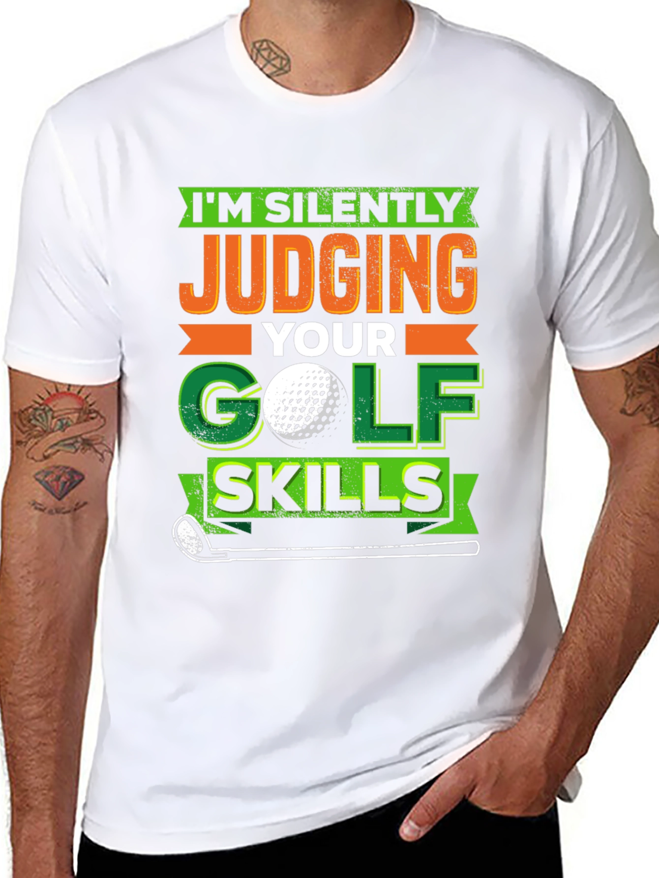Im Silently Judging Golf Skills T-Shirt