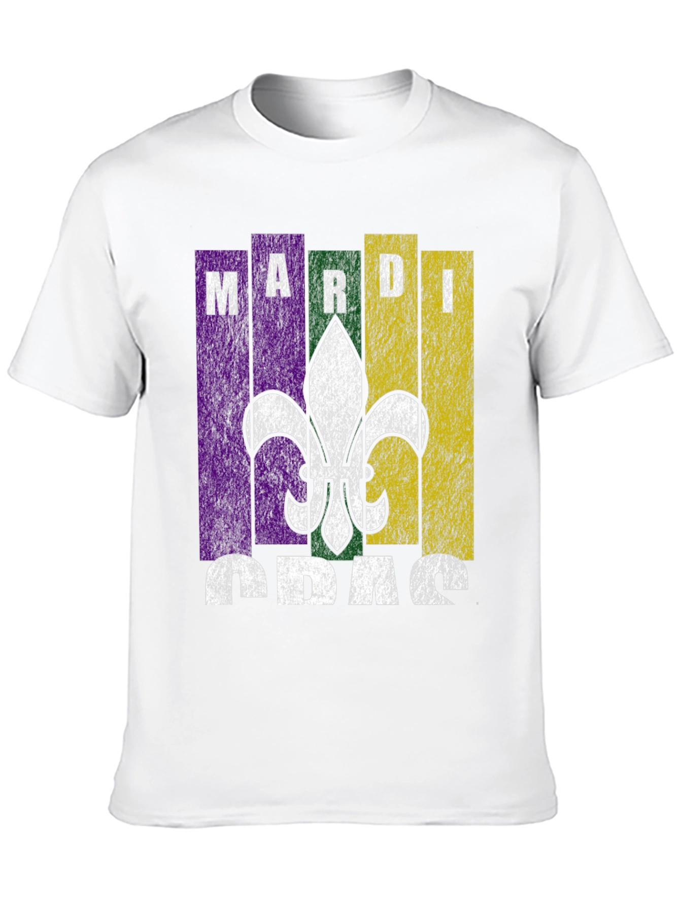 Mardi Gras T-Shirt Fleur De Lis