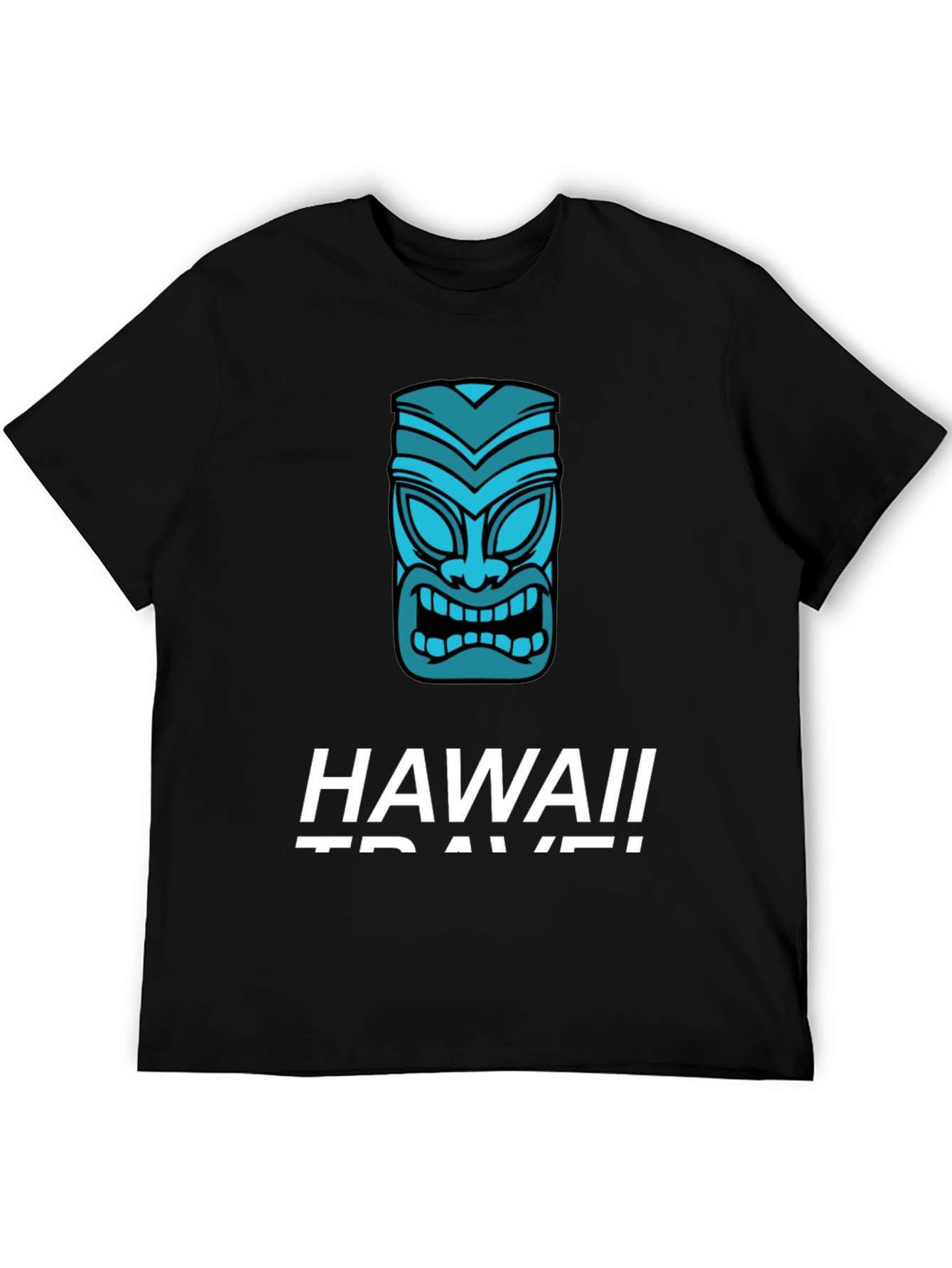 Hawaii Travel Black T-Shirt