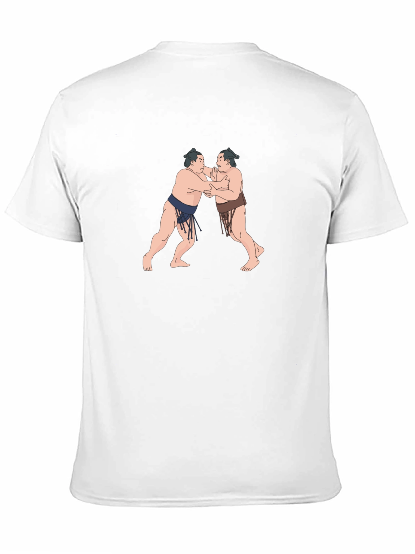 Sumo Wrestlers Graphic T-Shirt - Classic Black Tee