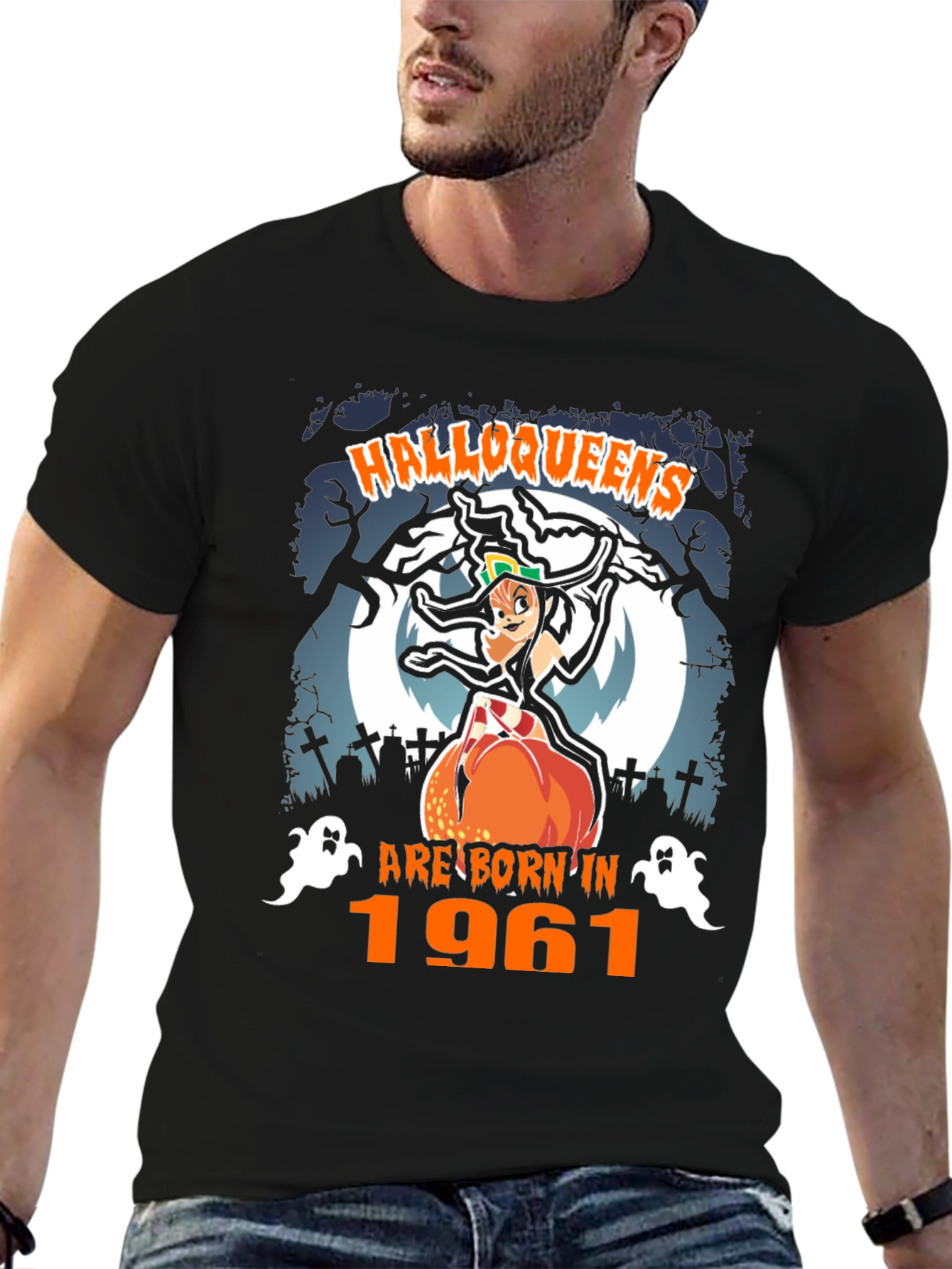 Halloqueens Born in 1961 T-Shirt