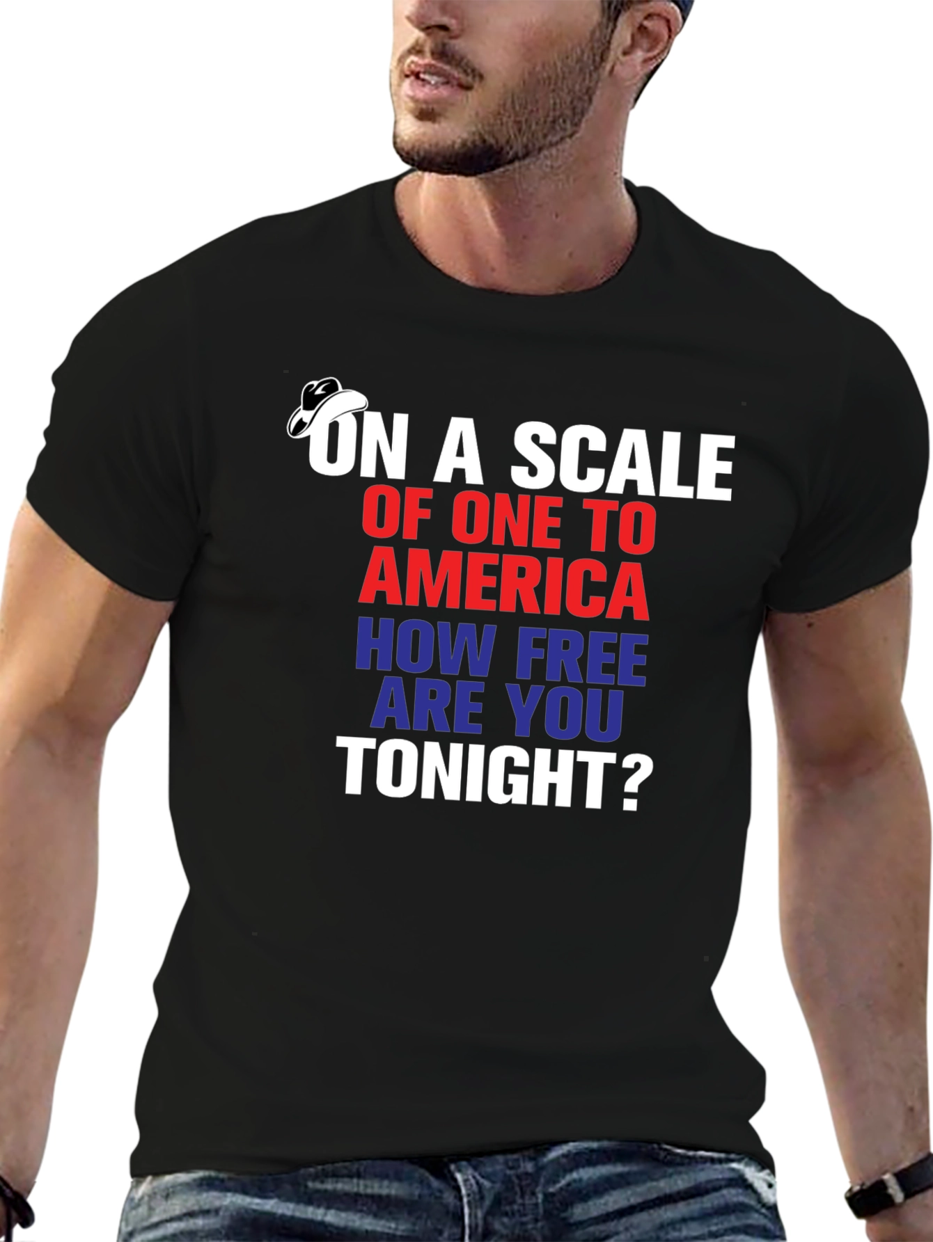 America Freedom T-Shirt Patriotic USA Novelty