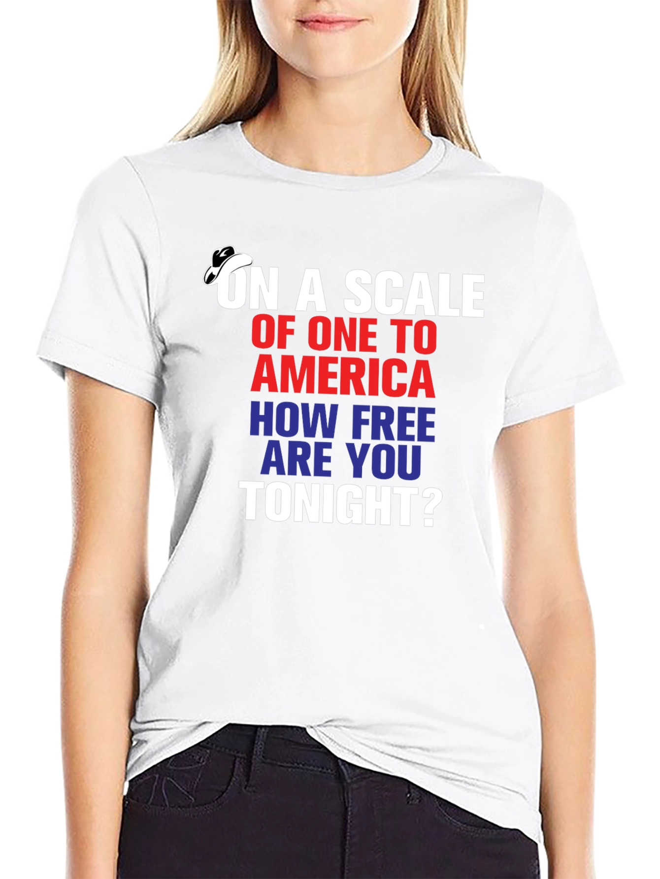 America Freedom T-Shirt Patriotic USA Novelty