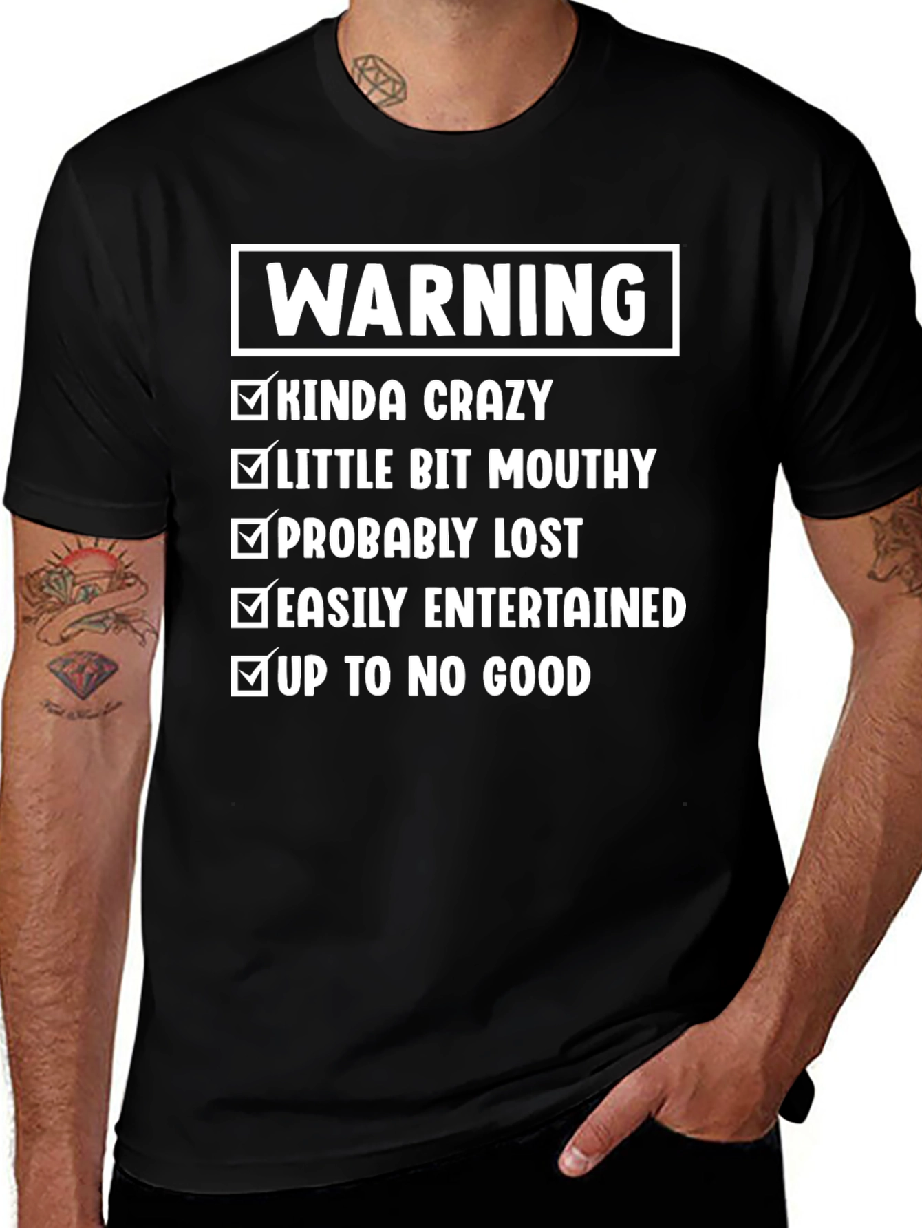 Warning Kinda Crazy T-Shirt
