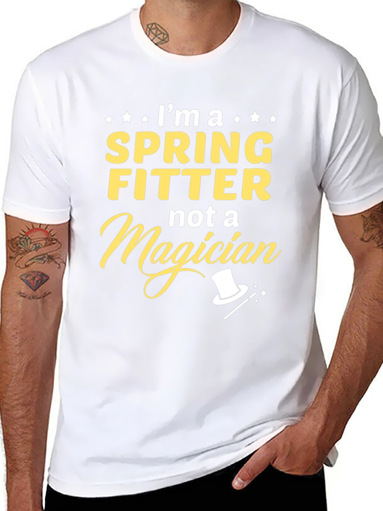 Spring Fitter T-Shirt - Not A Magician