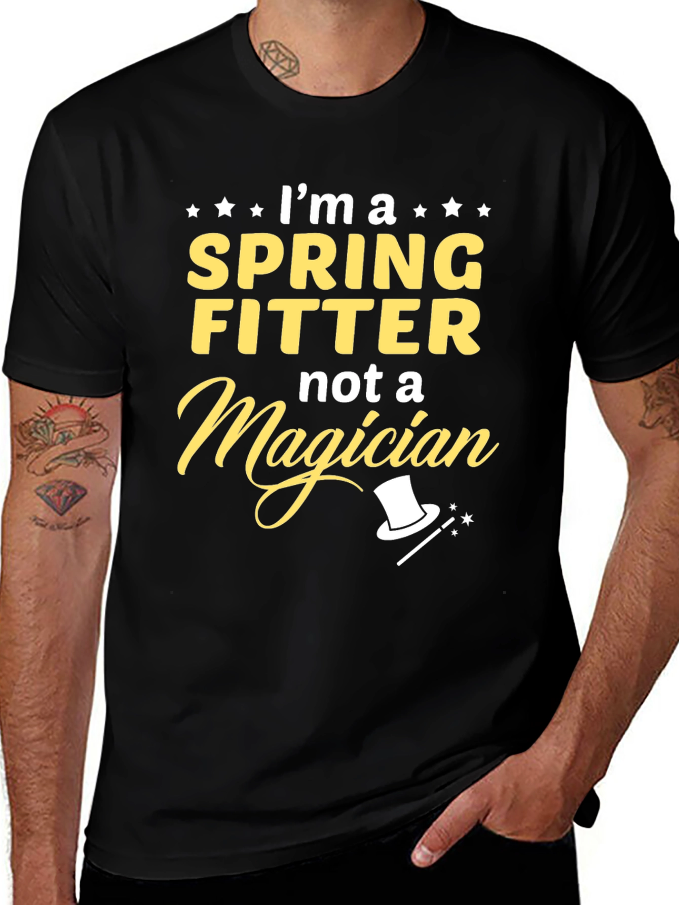 Spring Fitter T-Shirt - Not A Magician