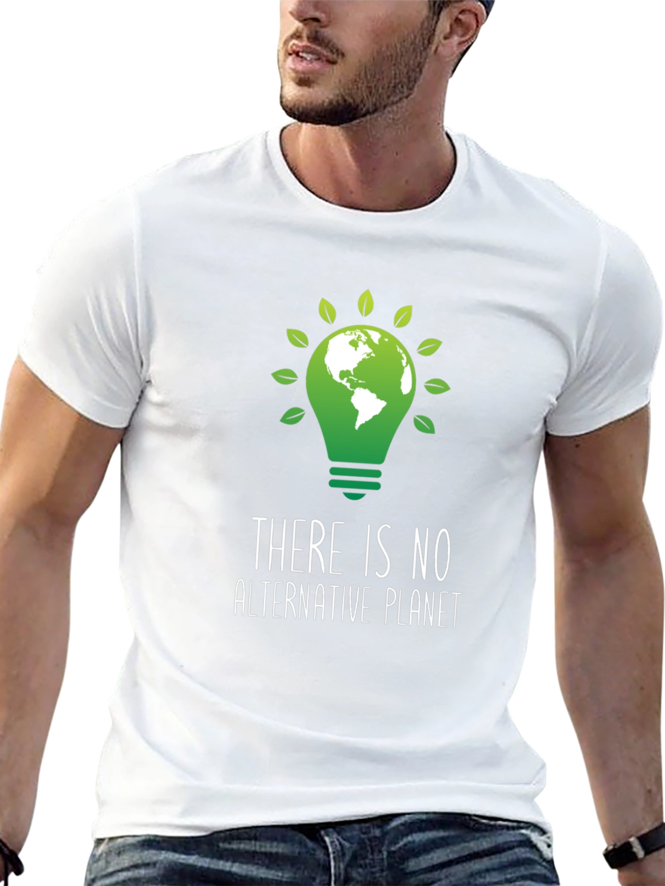 Eco-Friendly Earth T-Shirt: No Alternative Planet