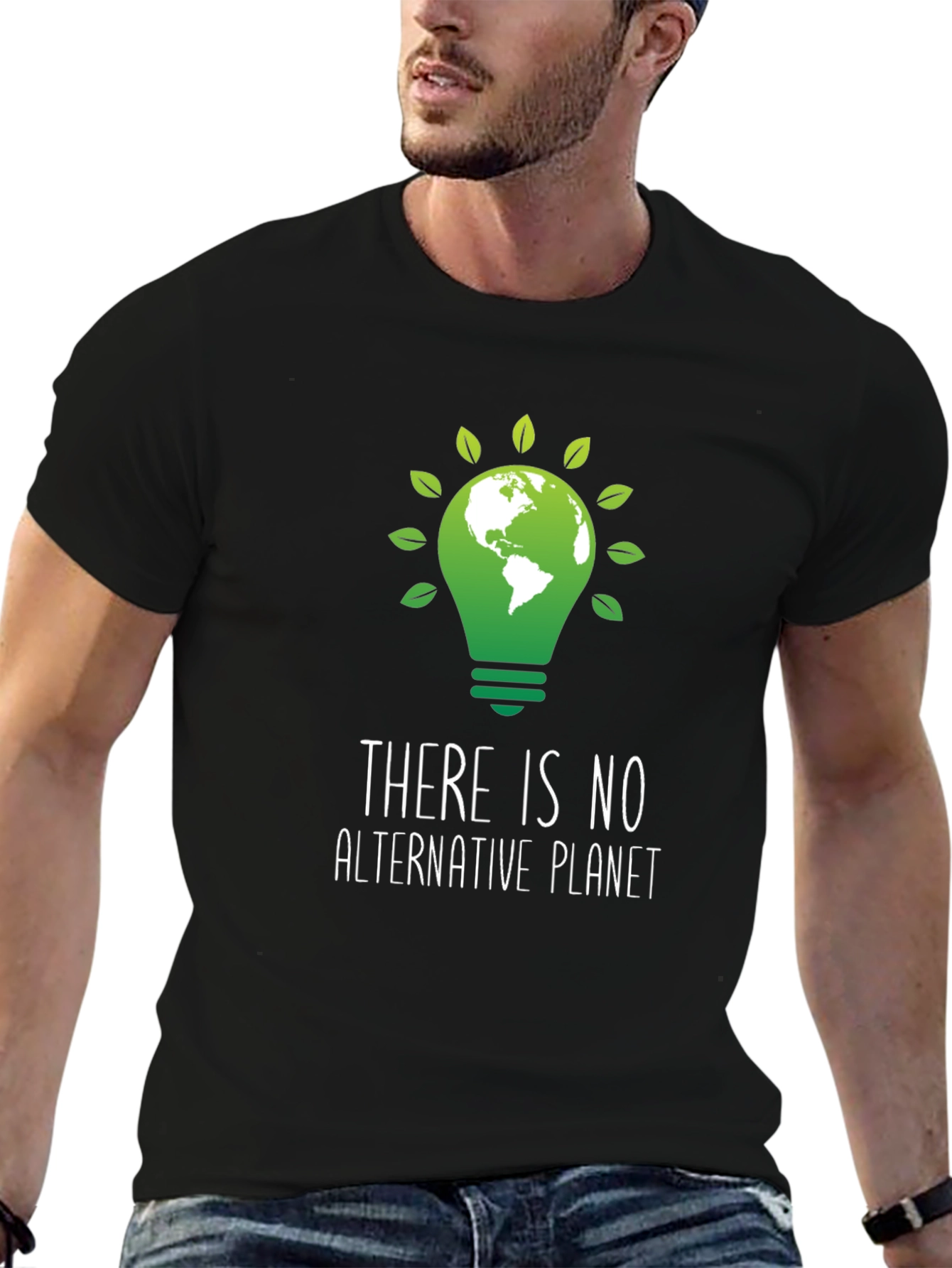 Eco-Friendly Earth T-Shirt: No Alternative Planet