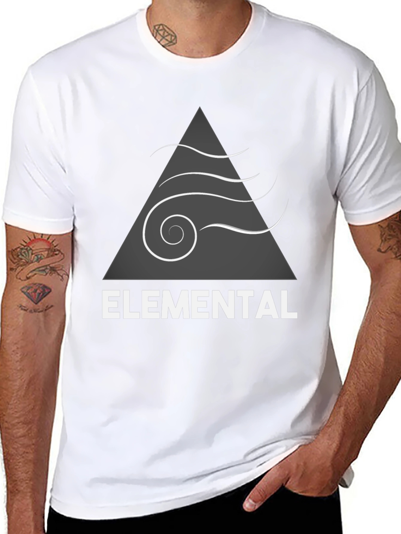 Elemental Graphic Print T-Shirt