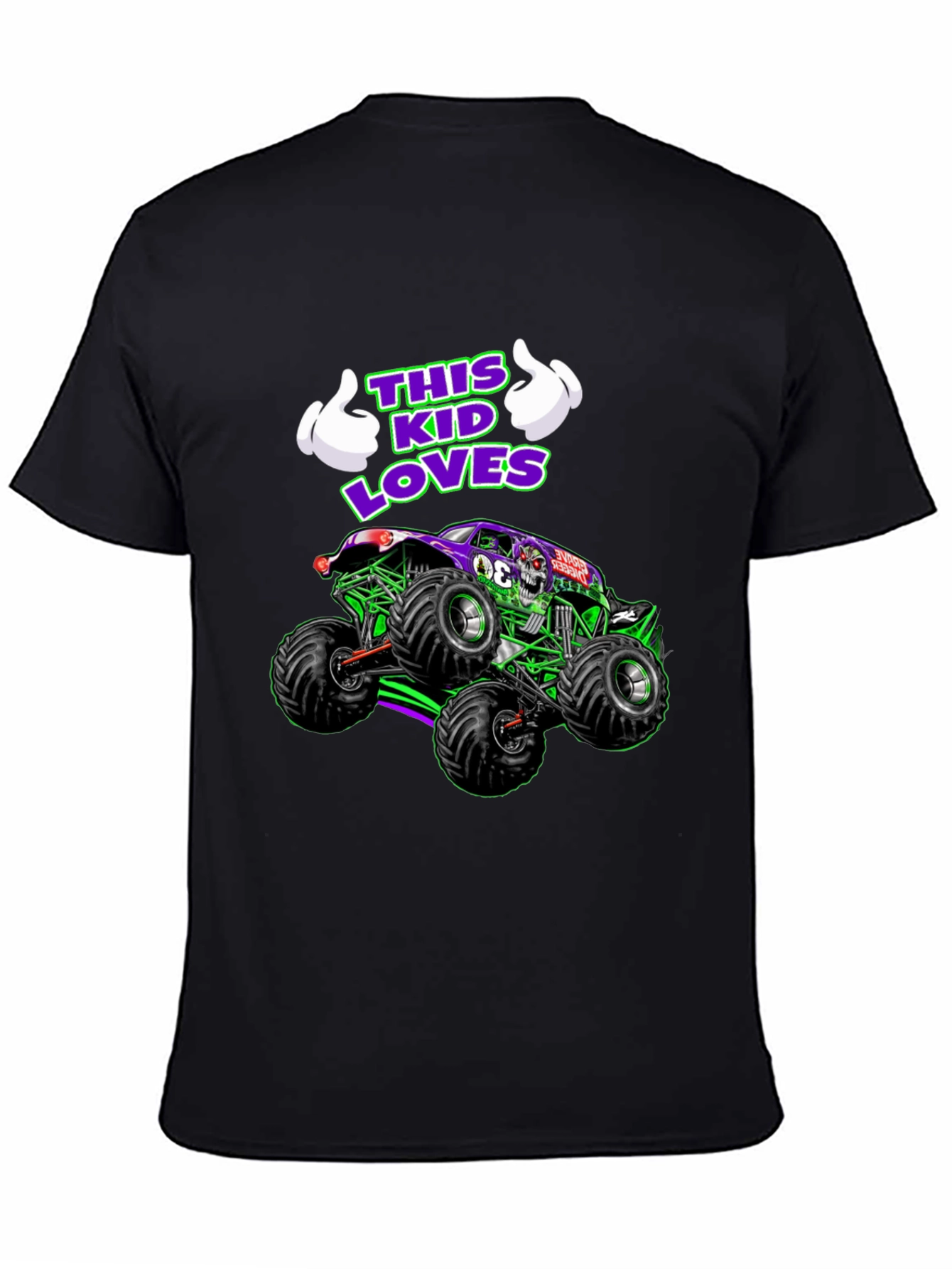 Monster Truck Kids T-Shirt
