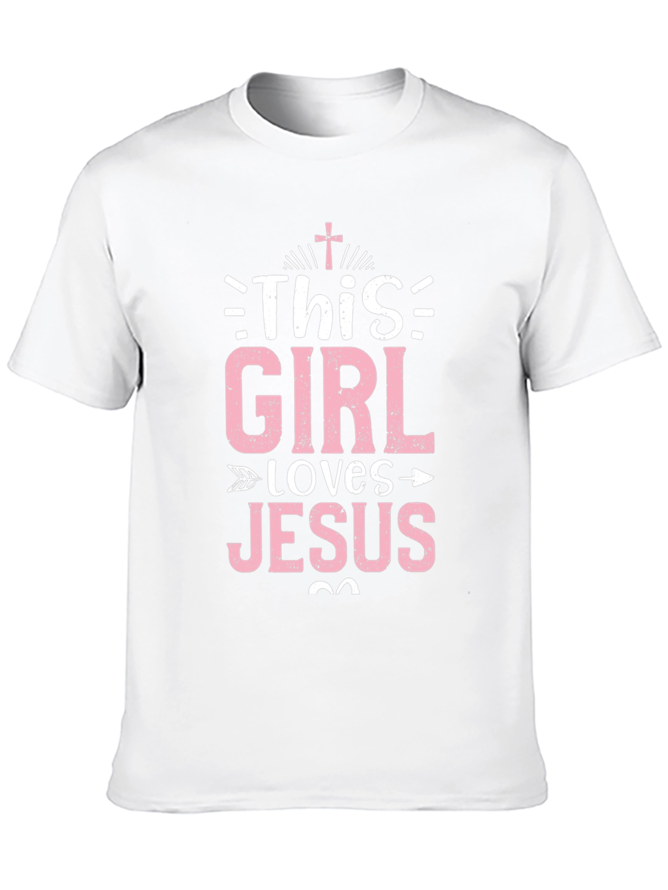 This Girl Loves Jesus T-Shirt - Christian Apparel