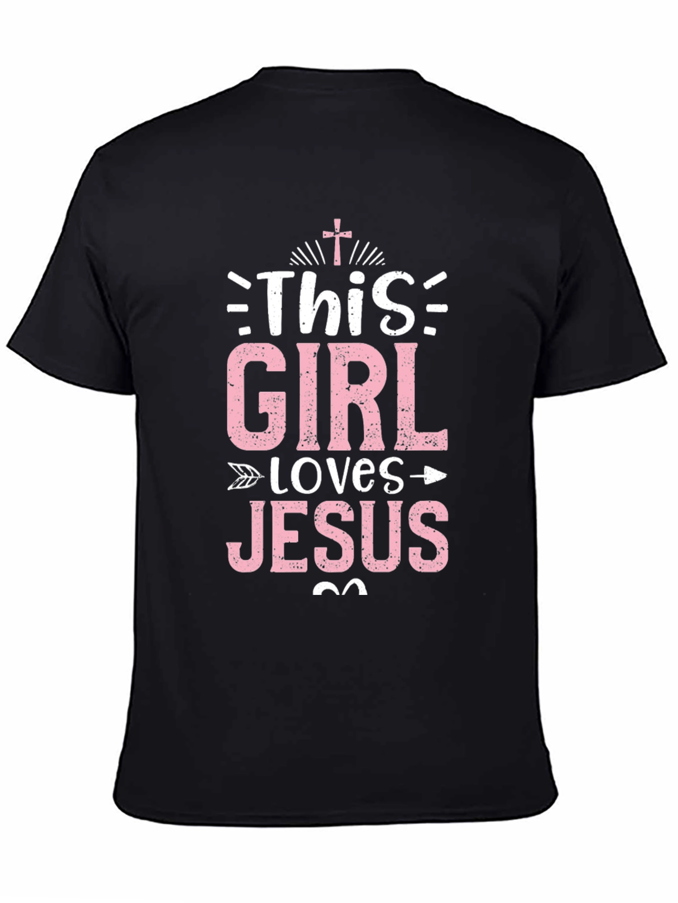 This Girl Loves Jesus T-Shirt - Christian Apparel