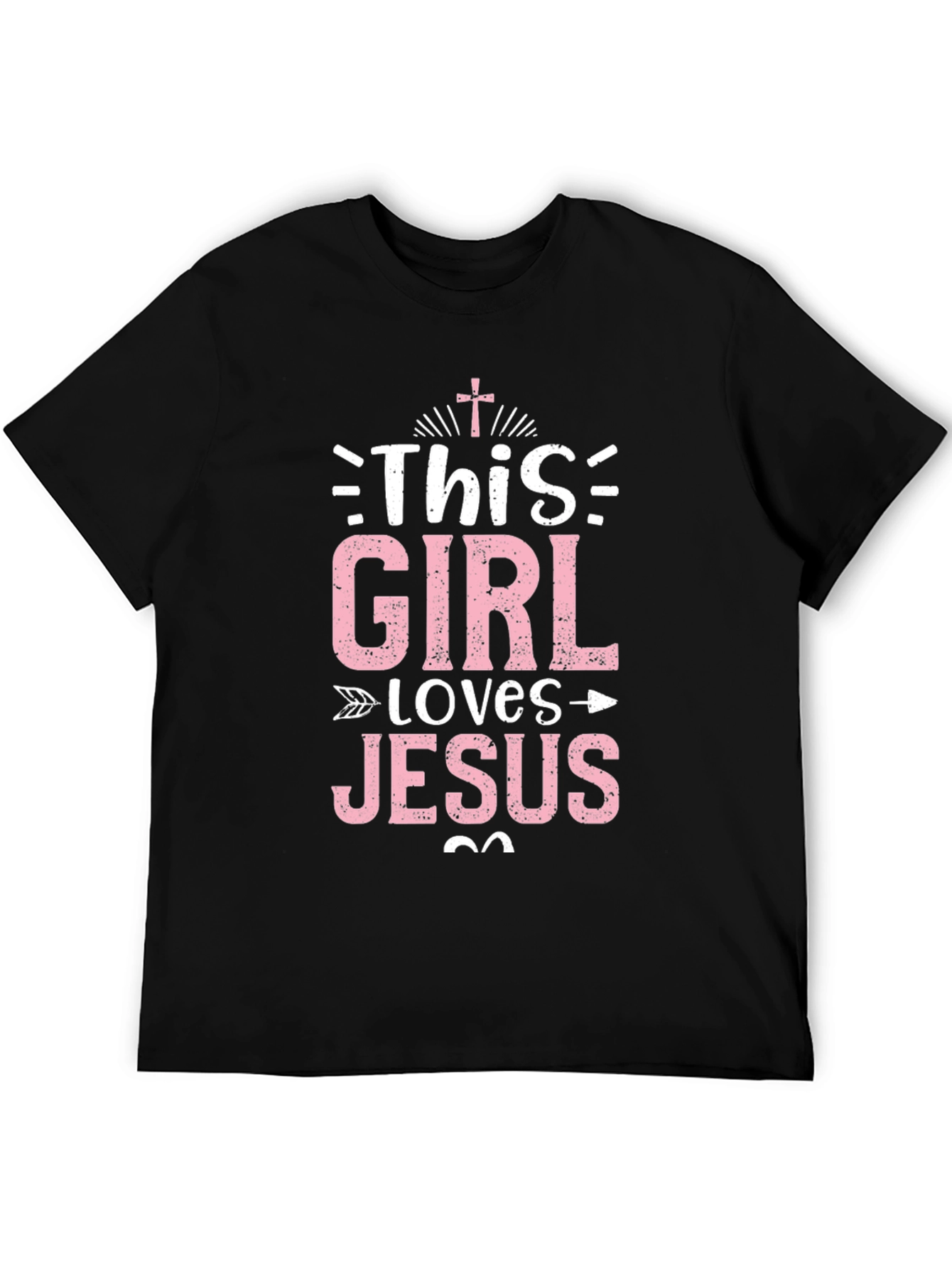 This Girl Loves Jesus T-Shirt - Christian Apparel