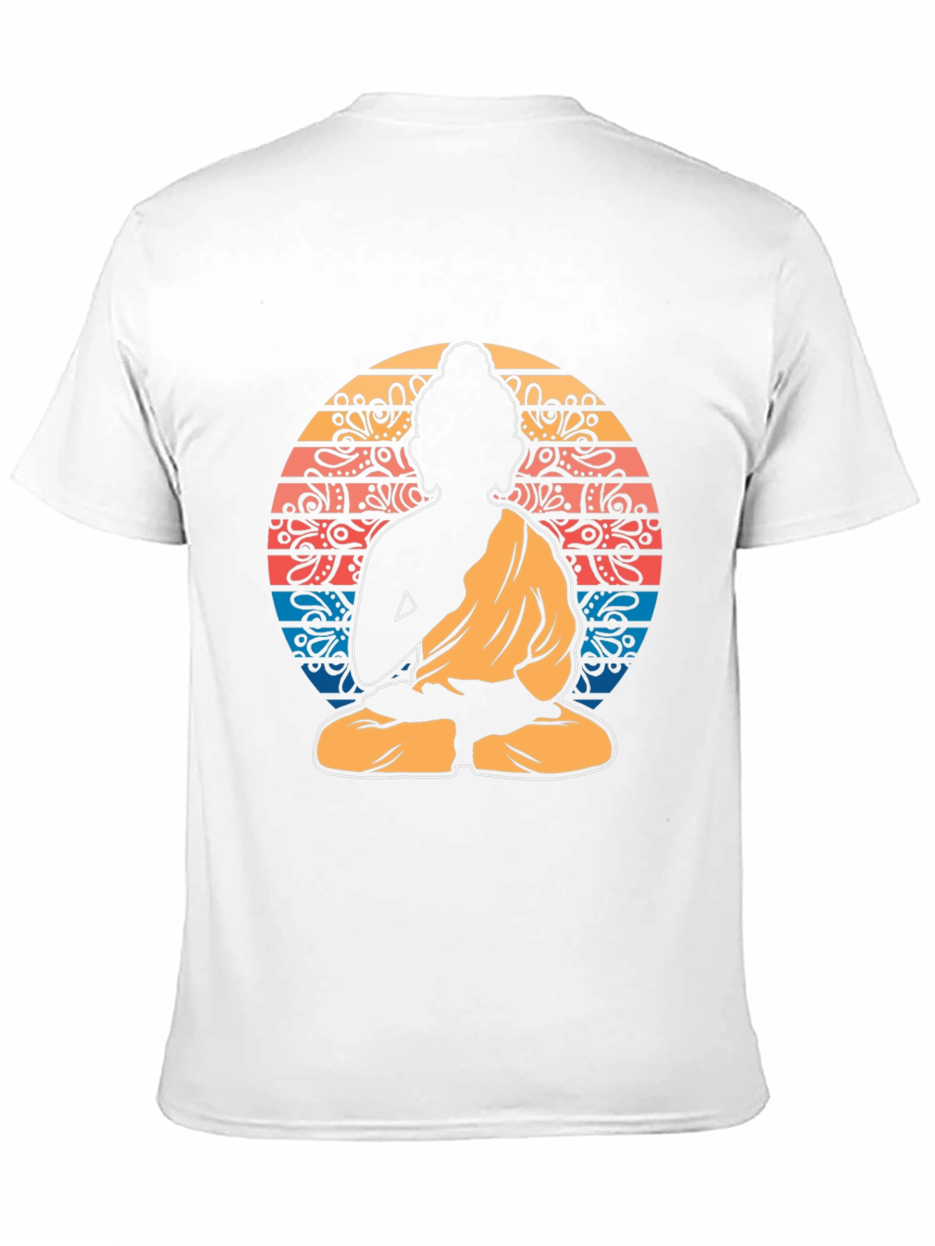 Buddha Mandala Graphic Tee - Spiritual Zen Shirt