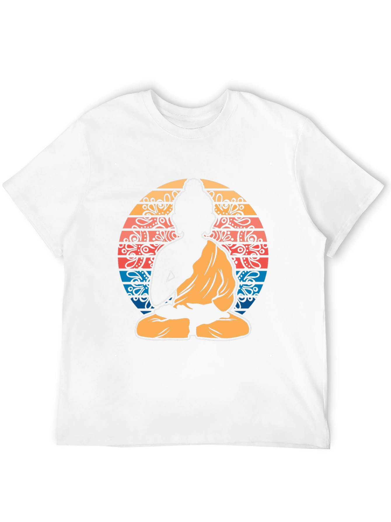 Buddha Mandala Graphic Tee - Spiritual Zen Shirt