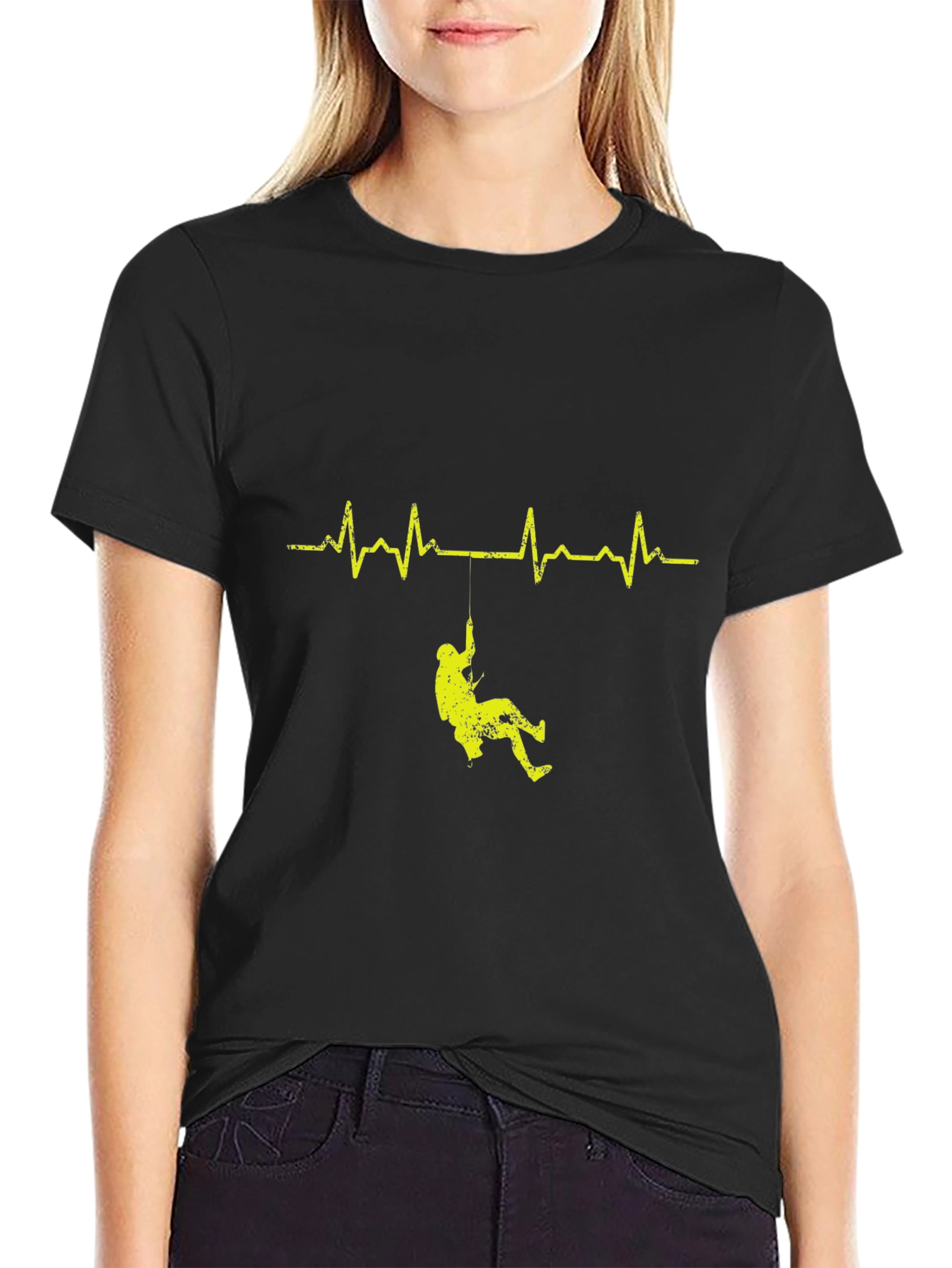 Heartbeat Climber Graphic T-Shirt