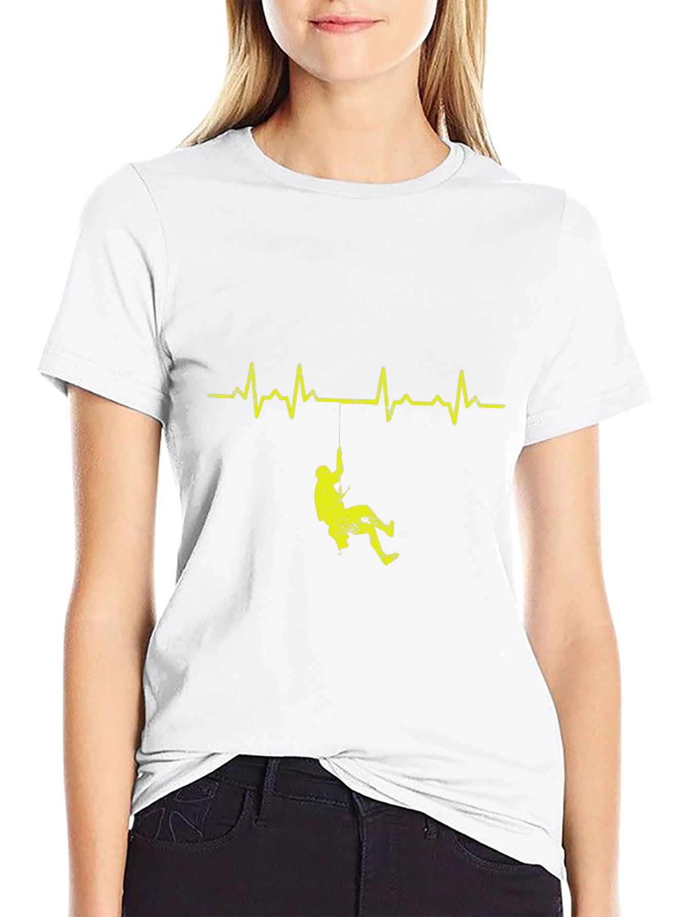 Heartbeat Climber Graphic T-Shirt