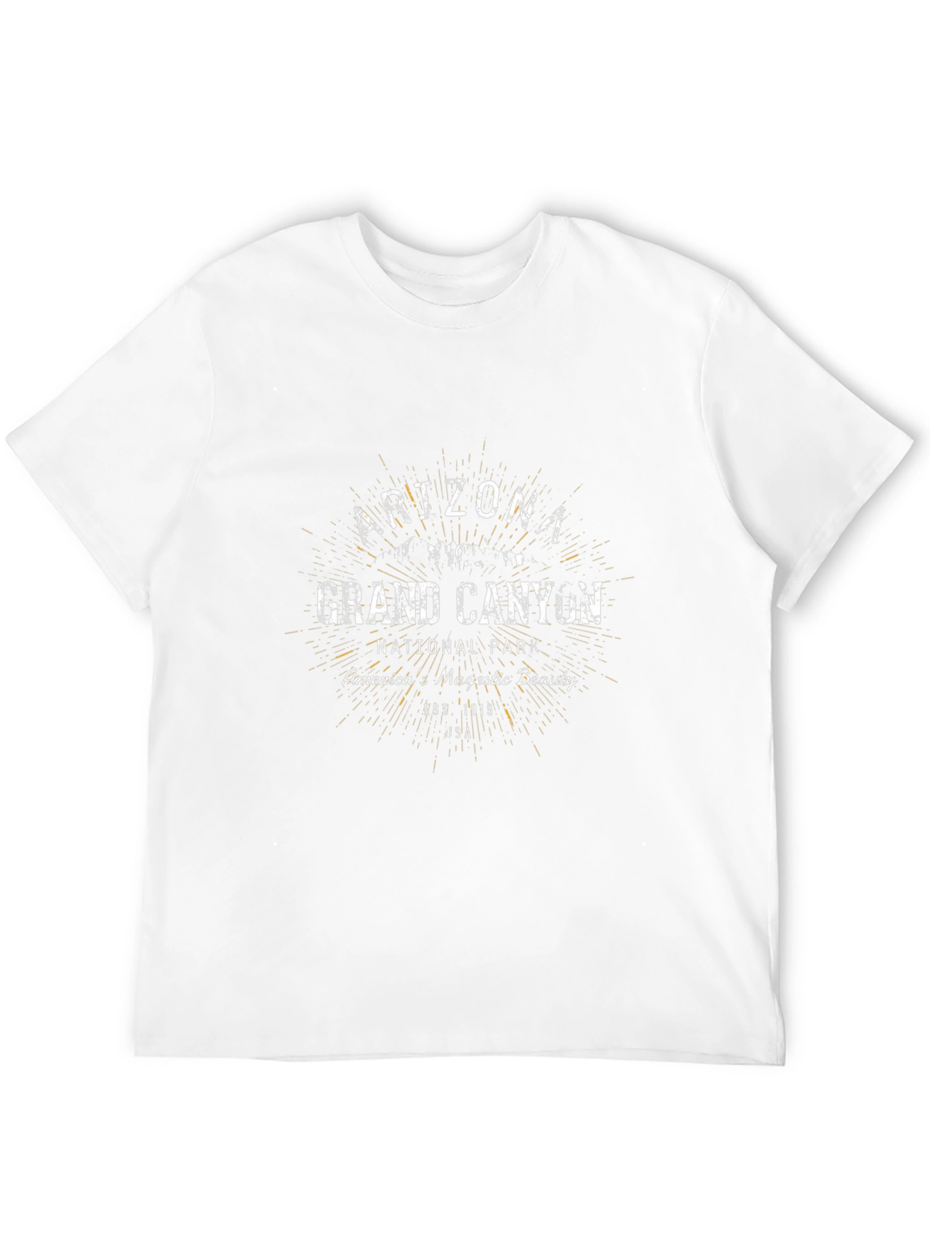 Grand Canyon Arizona Black Graphic Tee