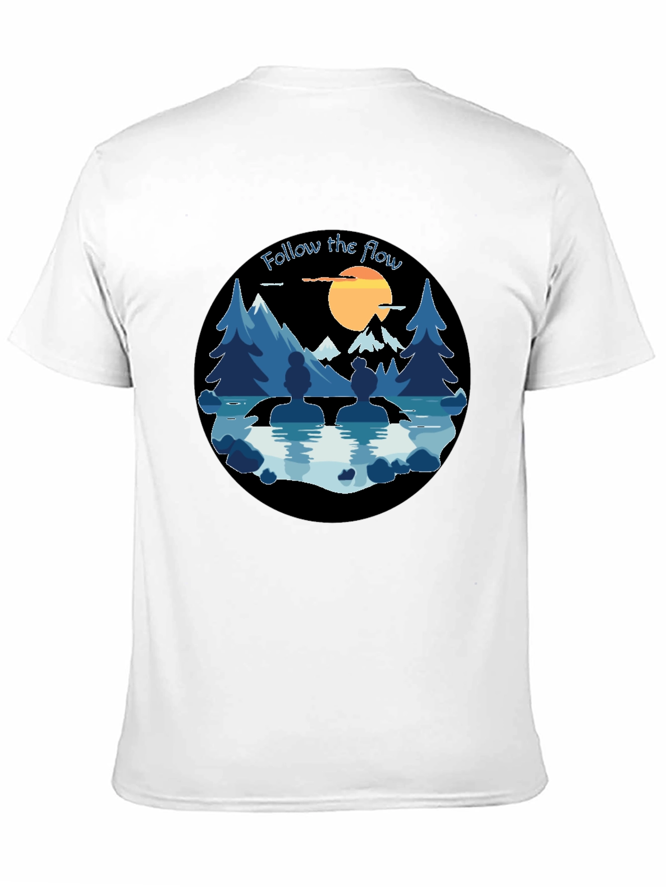 Follow The Flow Graphic T-Shirt