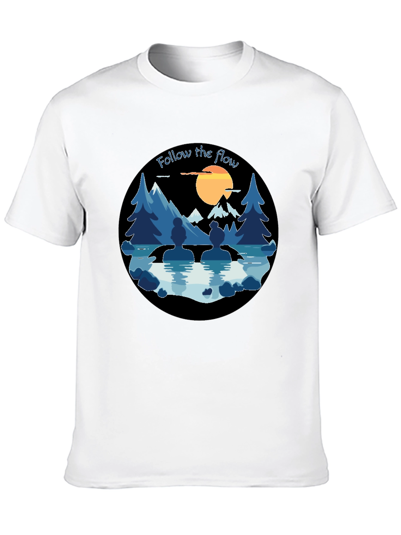 Follow The Flow Graphic T-Shirt