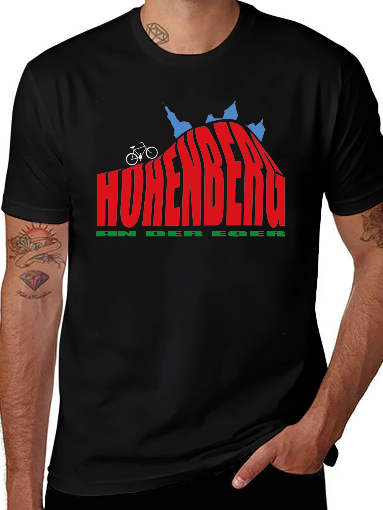 HOHENBERG T-Shirt - Mountain Bike Design