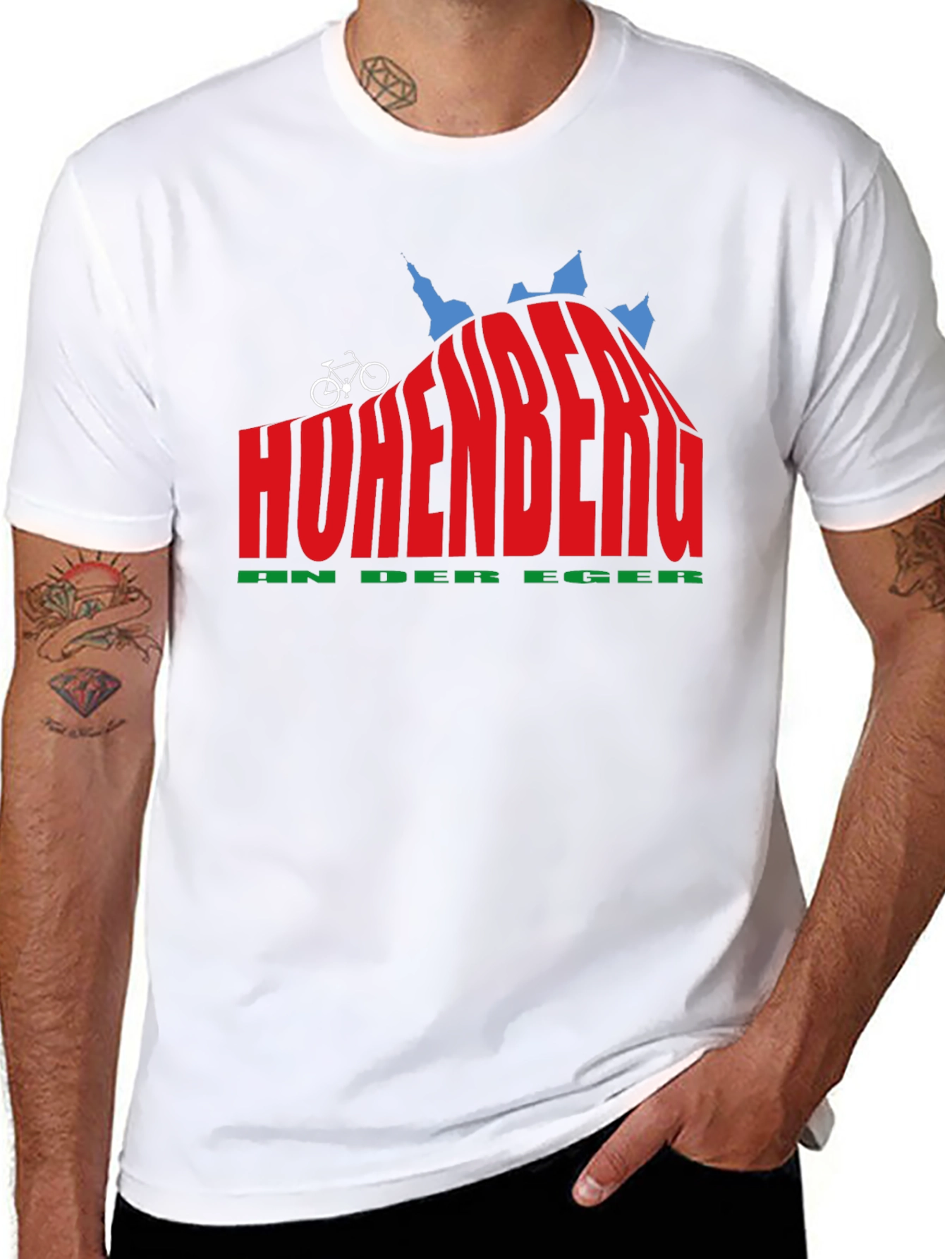 HOHENBERG T-Shirt - Mountain Bike Design