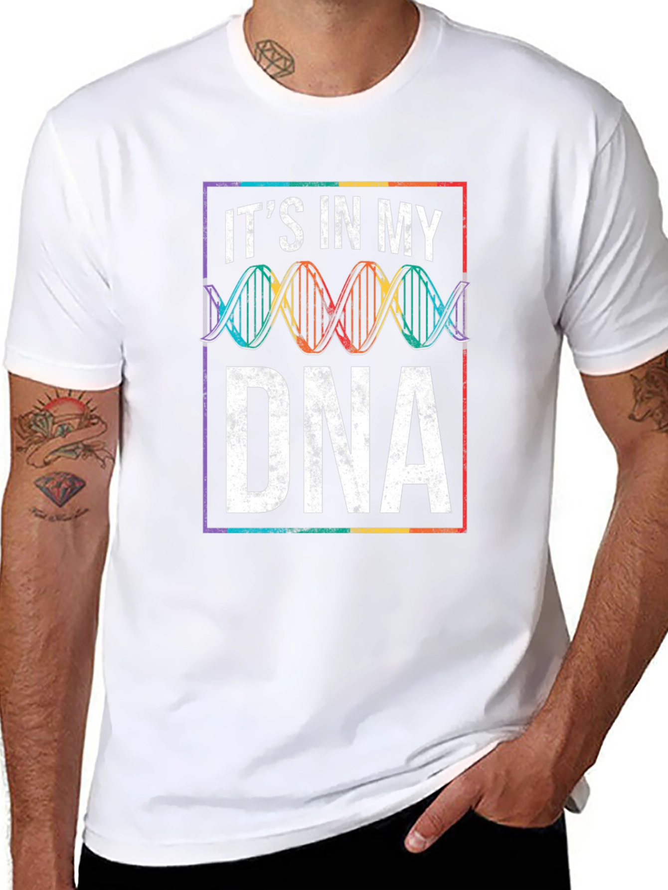 Its in My DNA Graphic Tee - Science Pride!