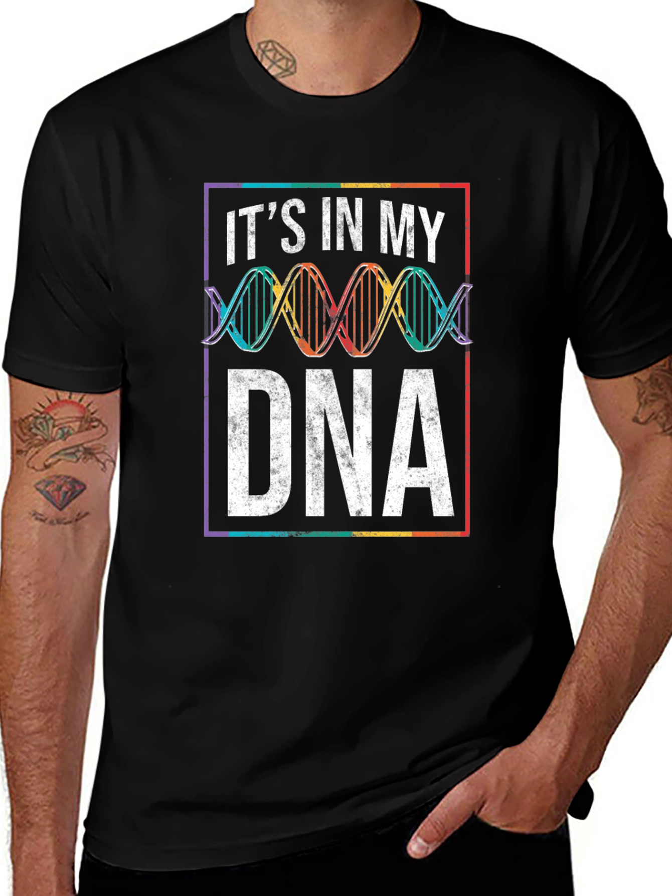Its in My DNA Graphic Tee - Science Pride!