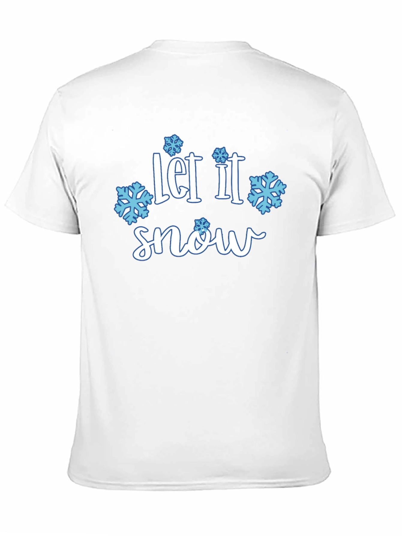 Let It Snow Graphic Tee - Holiday Festive Shirt