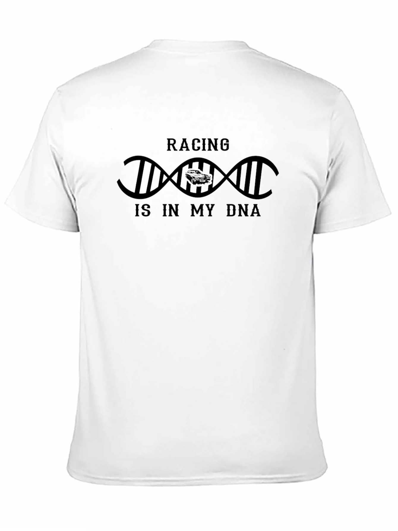 Racing is in My DNA T-Shirt - Black