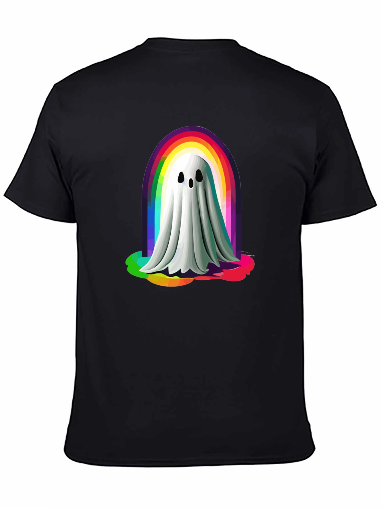 Rainbow Ghost Graphic Tee