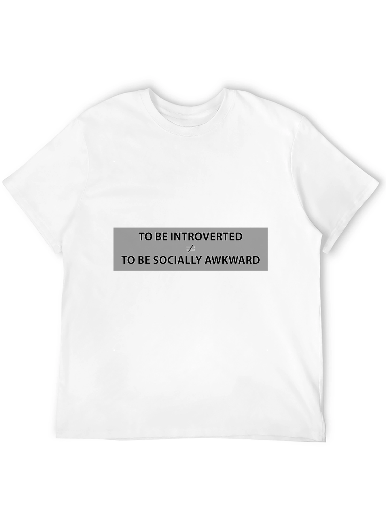 Introverted Socially Awkward Graphic T-Shirt
