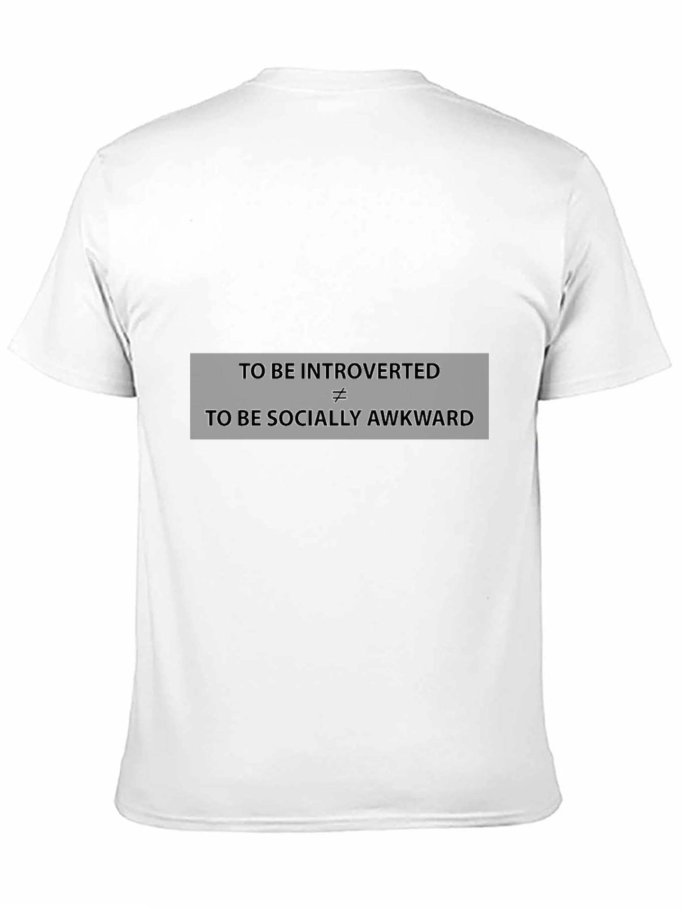 Introverted Socially Awkward Graphic T-Shirt
