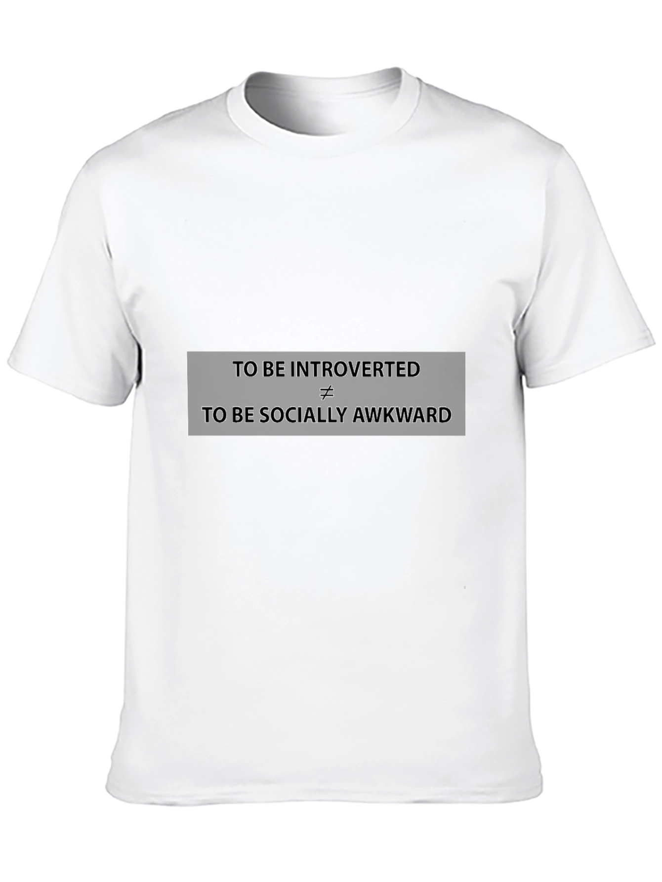 Introverted Socially Awkward Graphic T-Shirt
