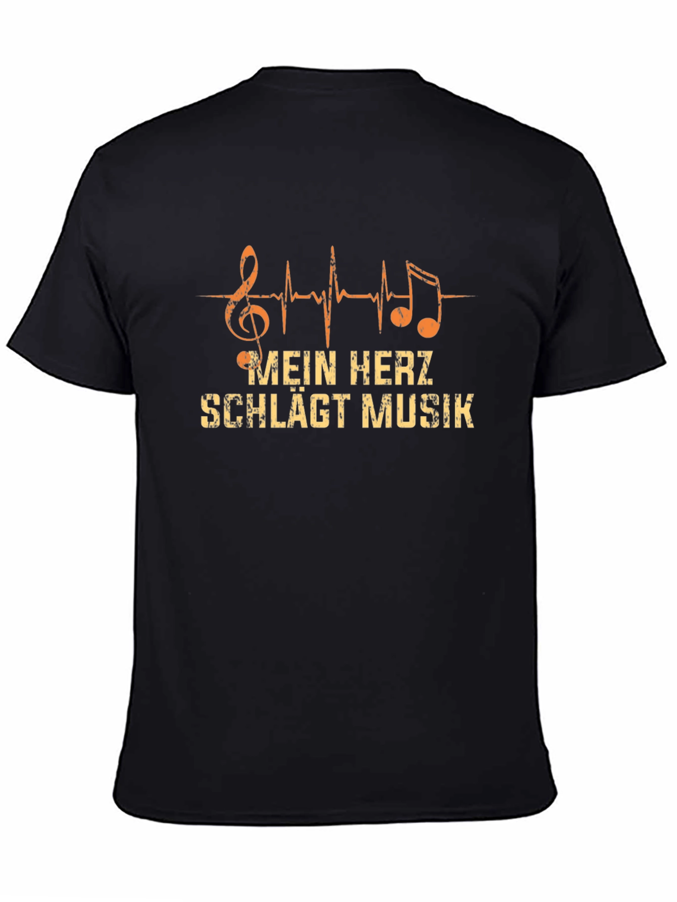 Mein Herz SchlÃ¤gt Musik T-Shirt