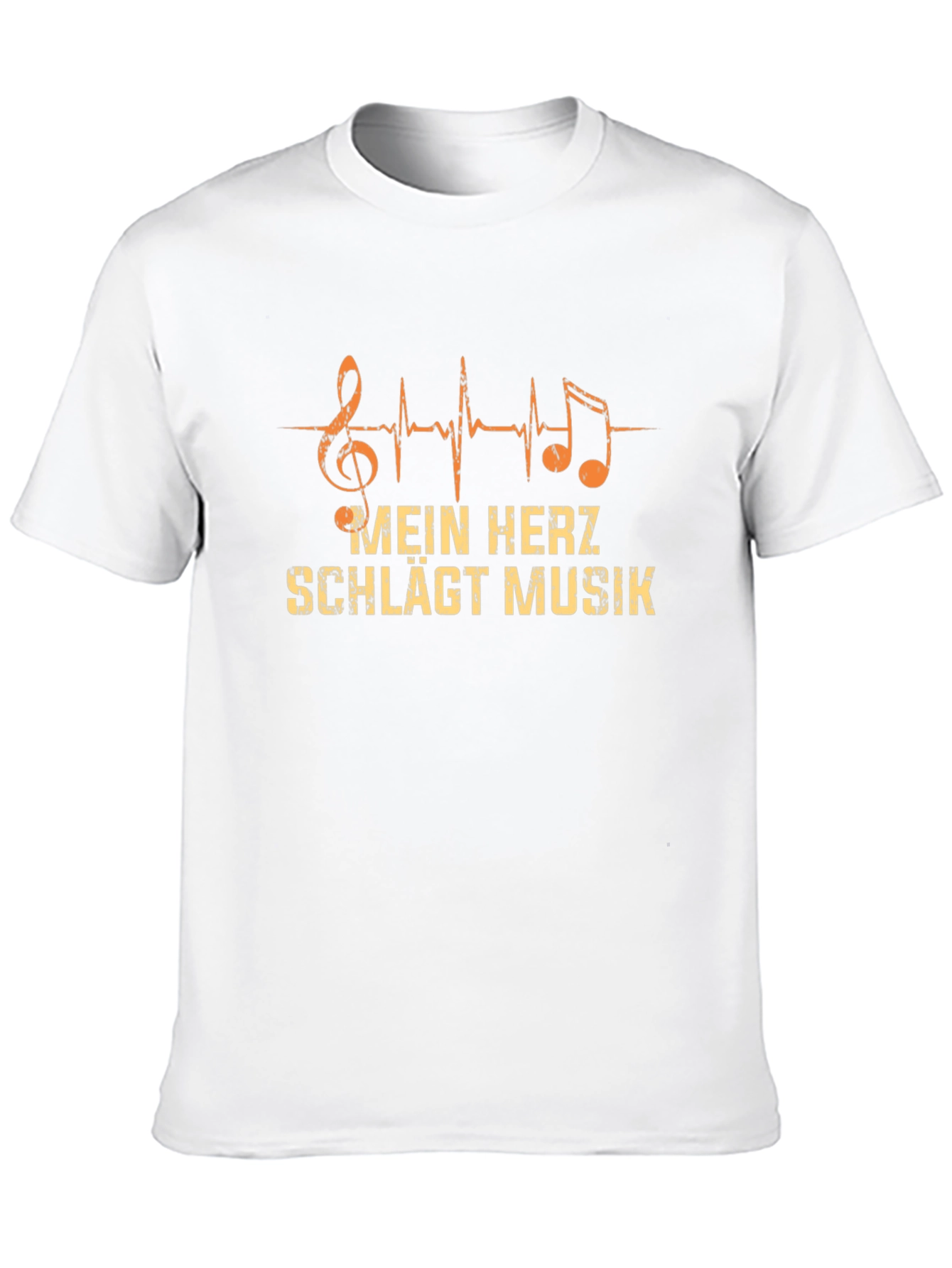 Mein Herz SchlÃ¤gt Musik T-Shirt
