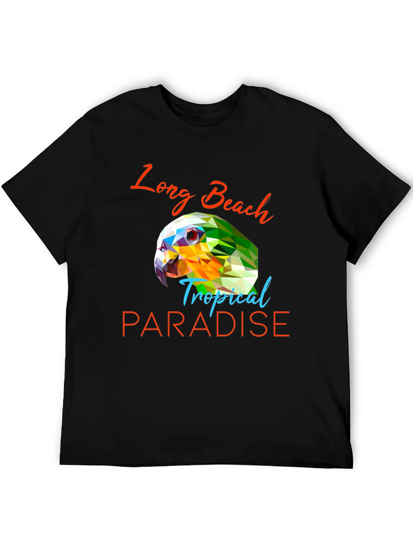 Long Beach Tropical Paradise Graphic Tee