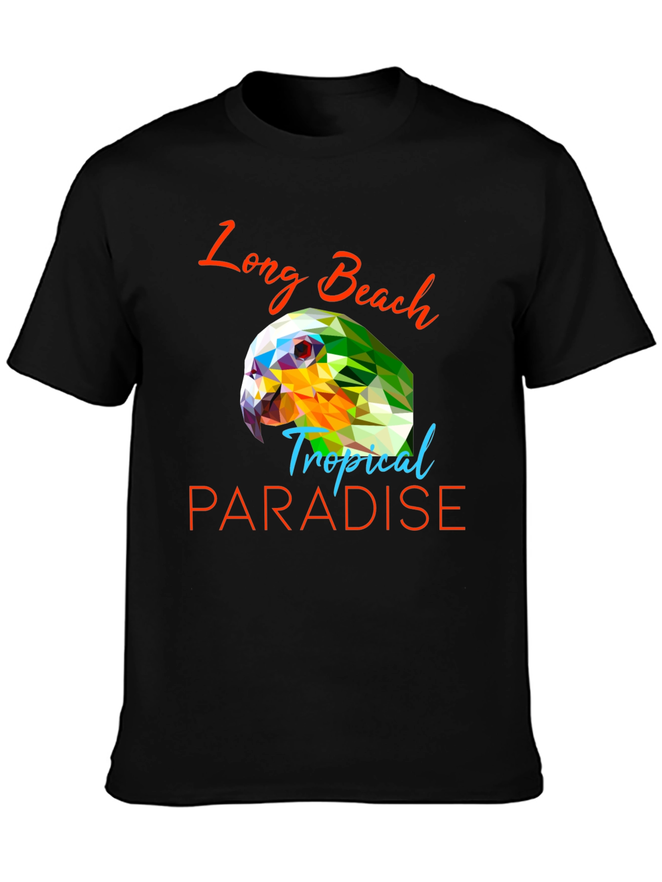 Long Beach Tropical Paradise Graphic Tee