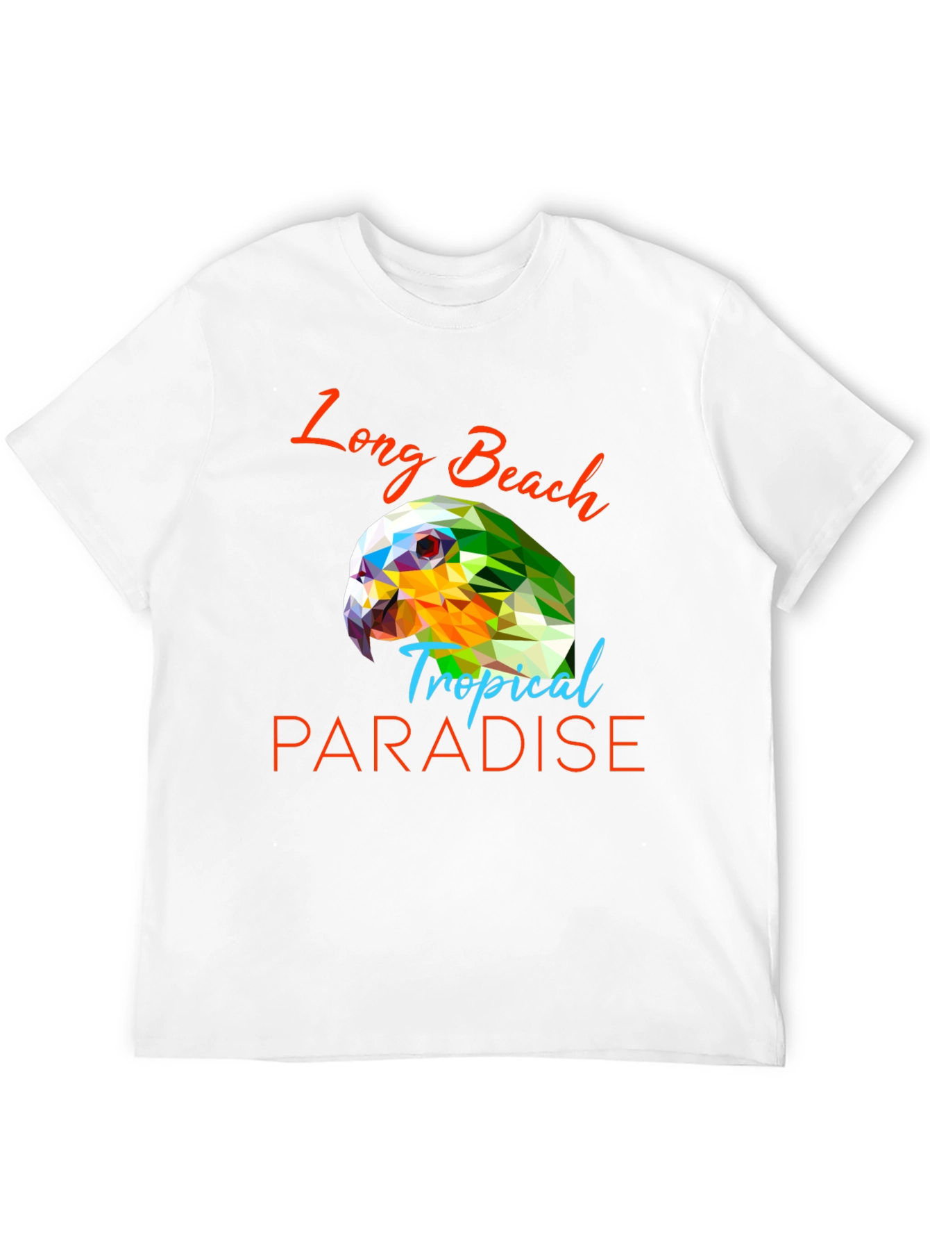 Long Beach Tropical Paradise Graphic Tee