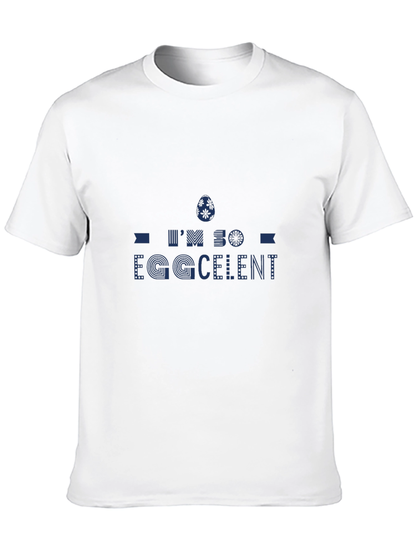 Eggcellent Easter T-Shirt - Mens Black Tee