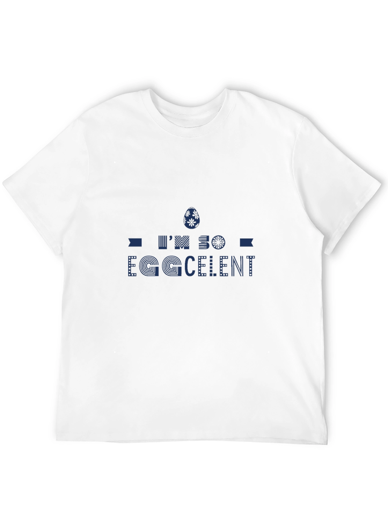 Eggcellent Easter T-Shirt - Mens Black Tee