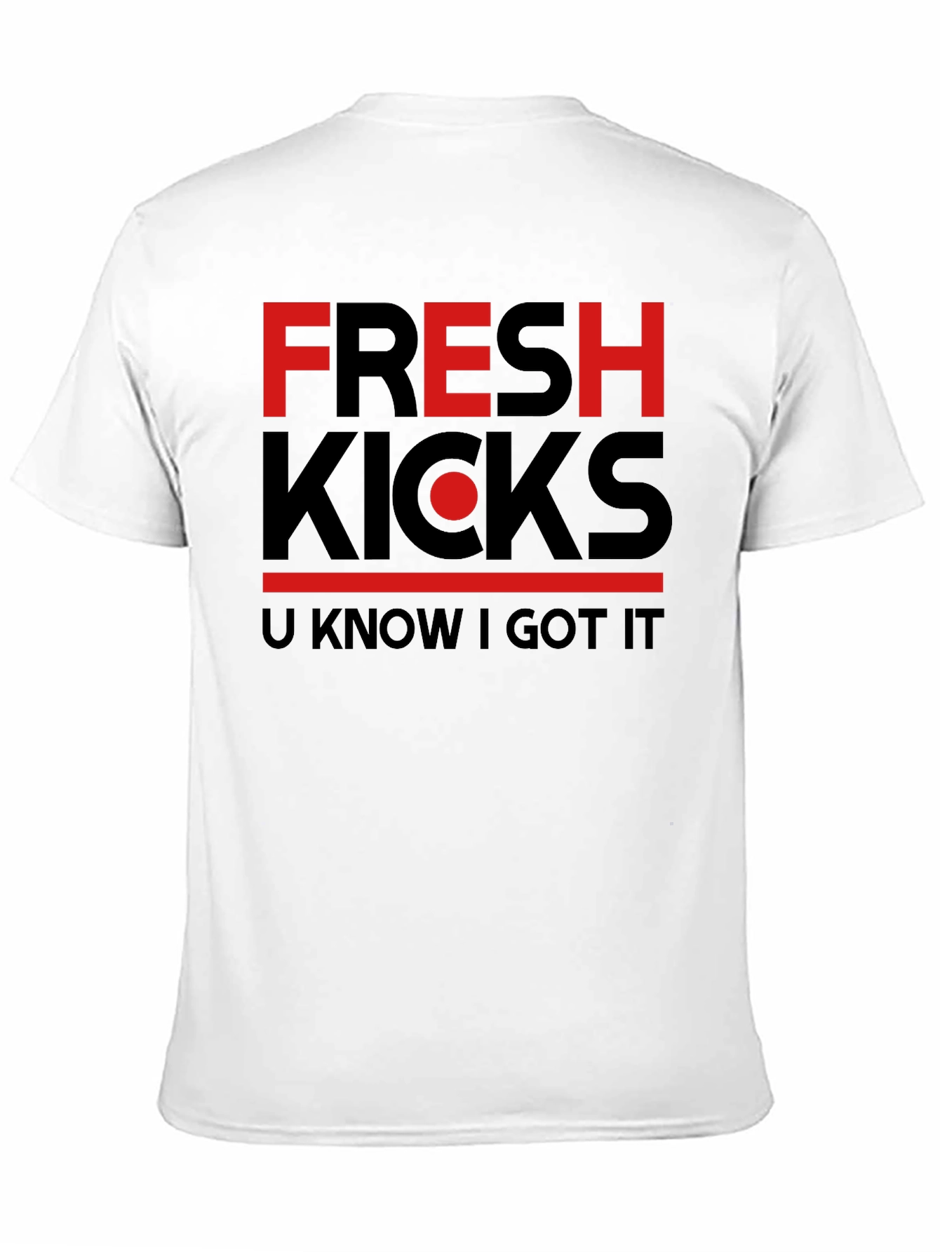 Fresh Kicks Graphic T-Shirt - Black