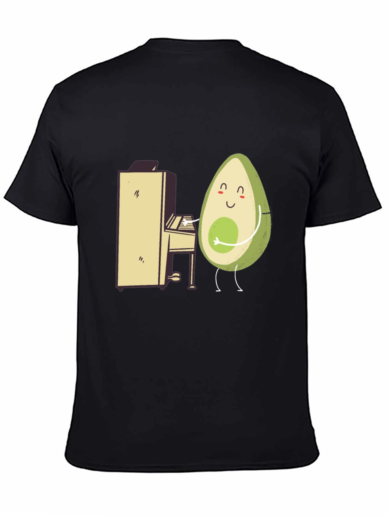 Avocado Musician T-Shirt - Funny Graphic Tee