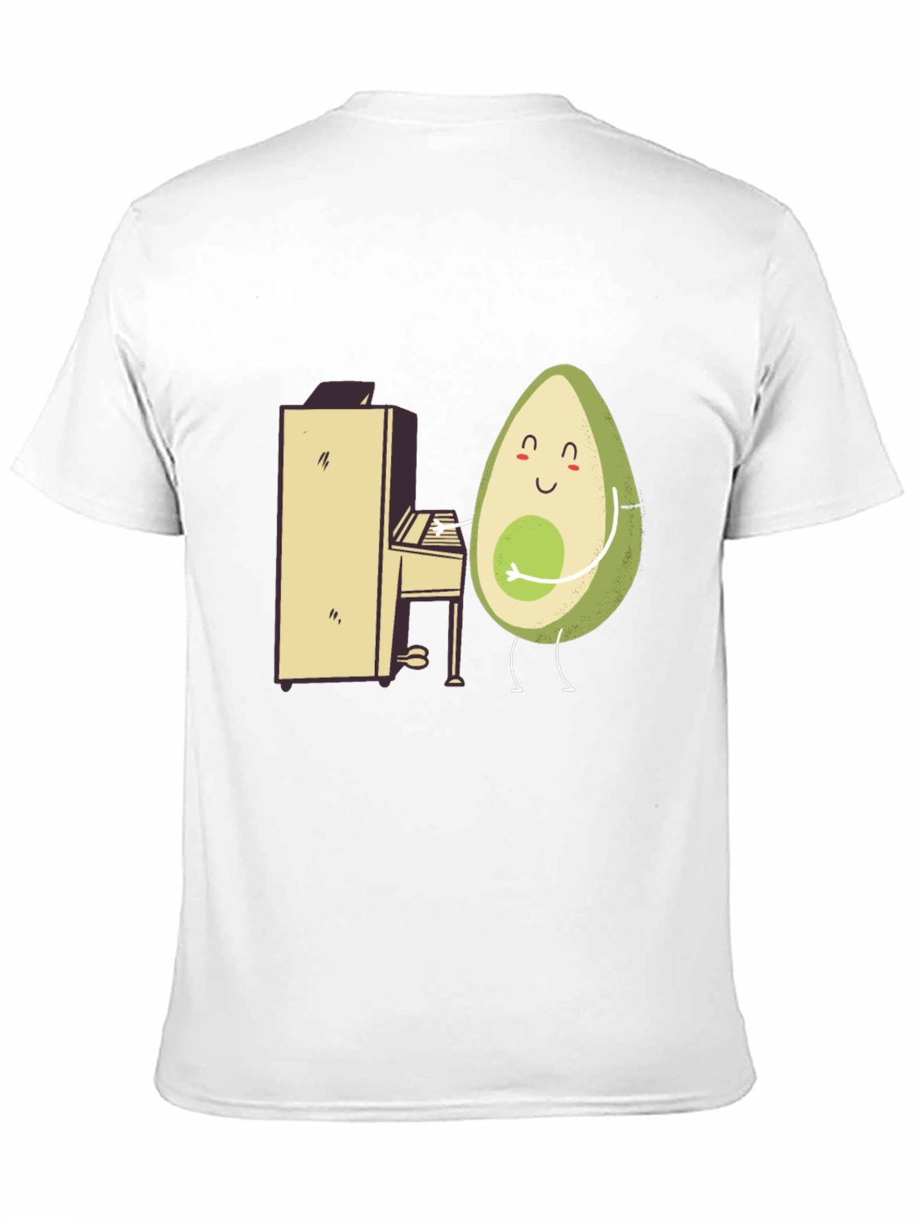 Avocado Musician T-Shirt - Funny Graphic Tee
