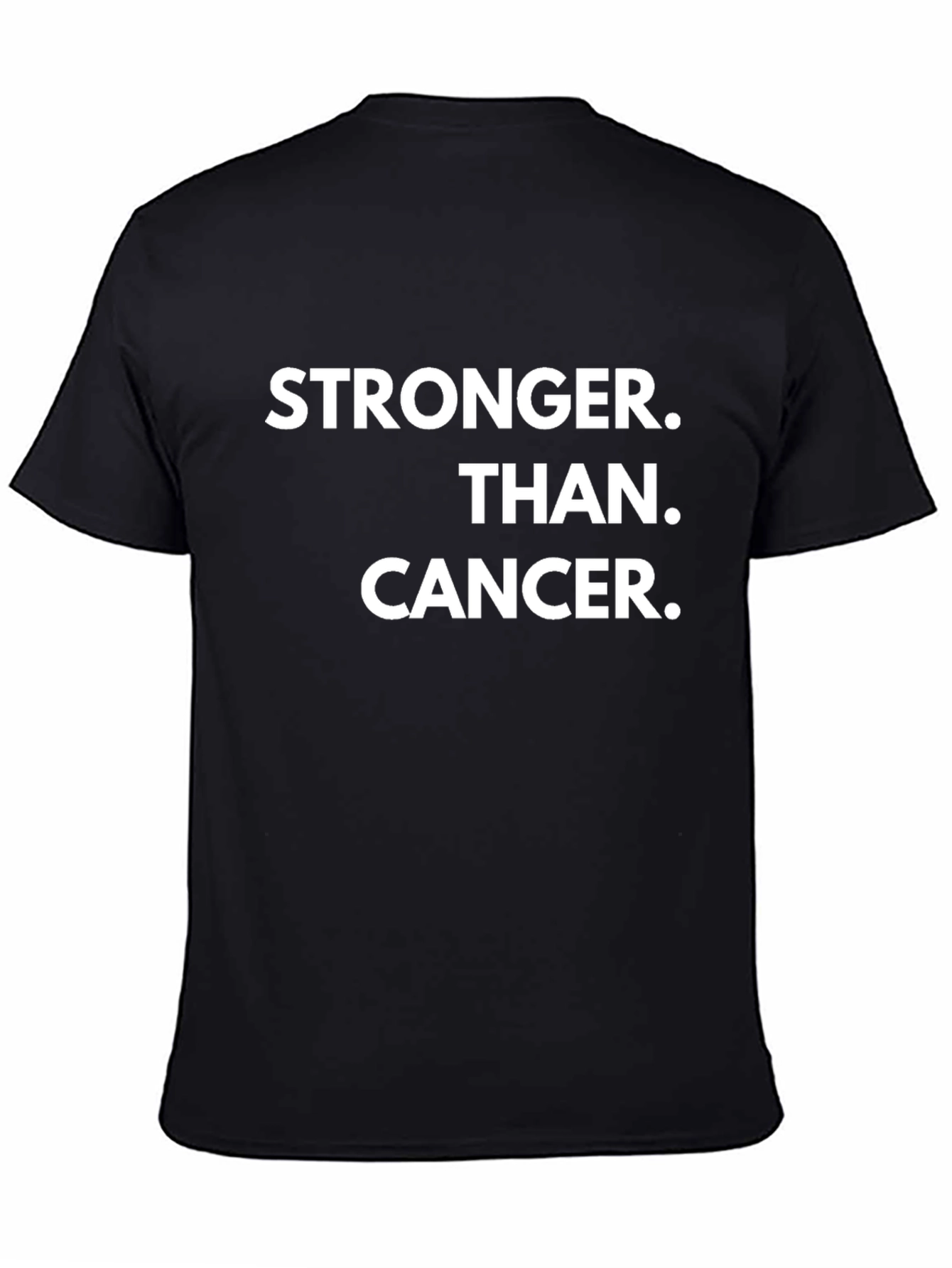 Stronger Than Cancer T-Shirt Black