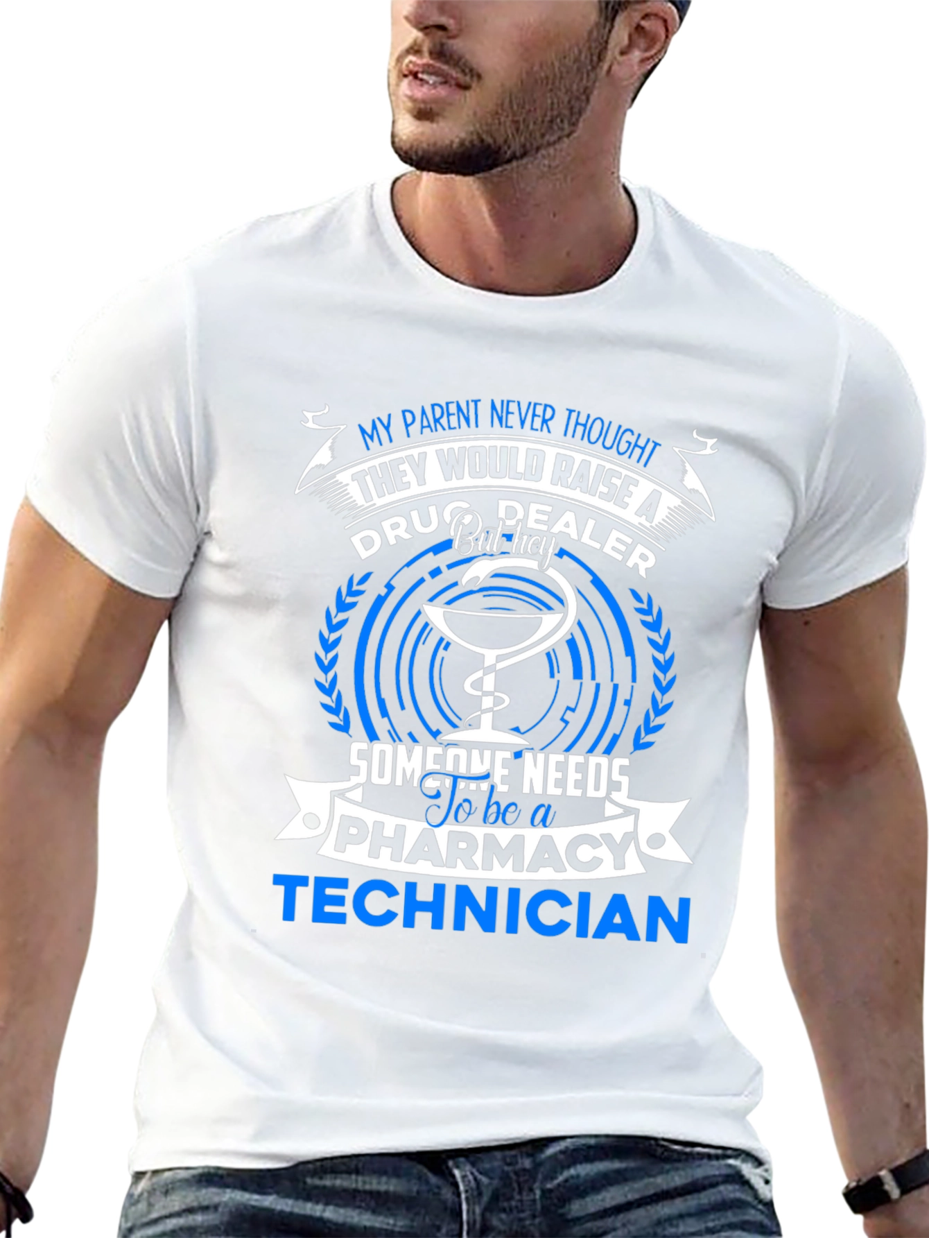 Pharmacy Technician T-Shirt - Drug Dealer Humor Tee