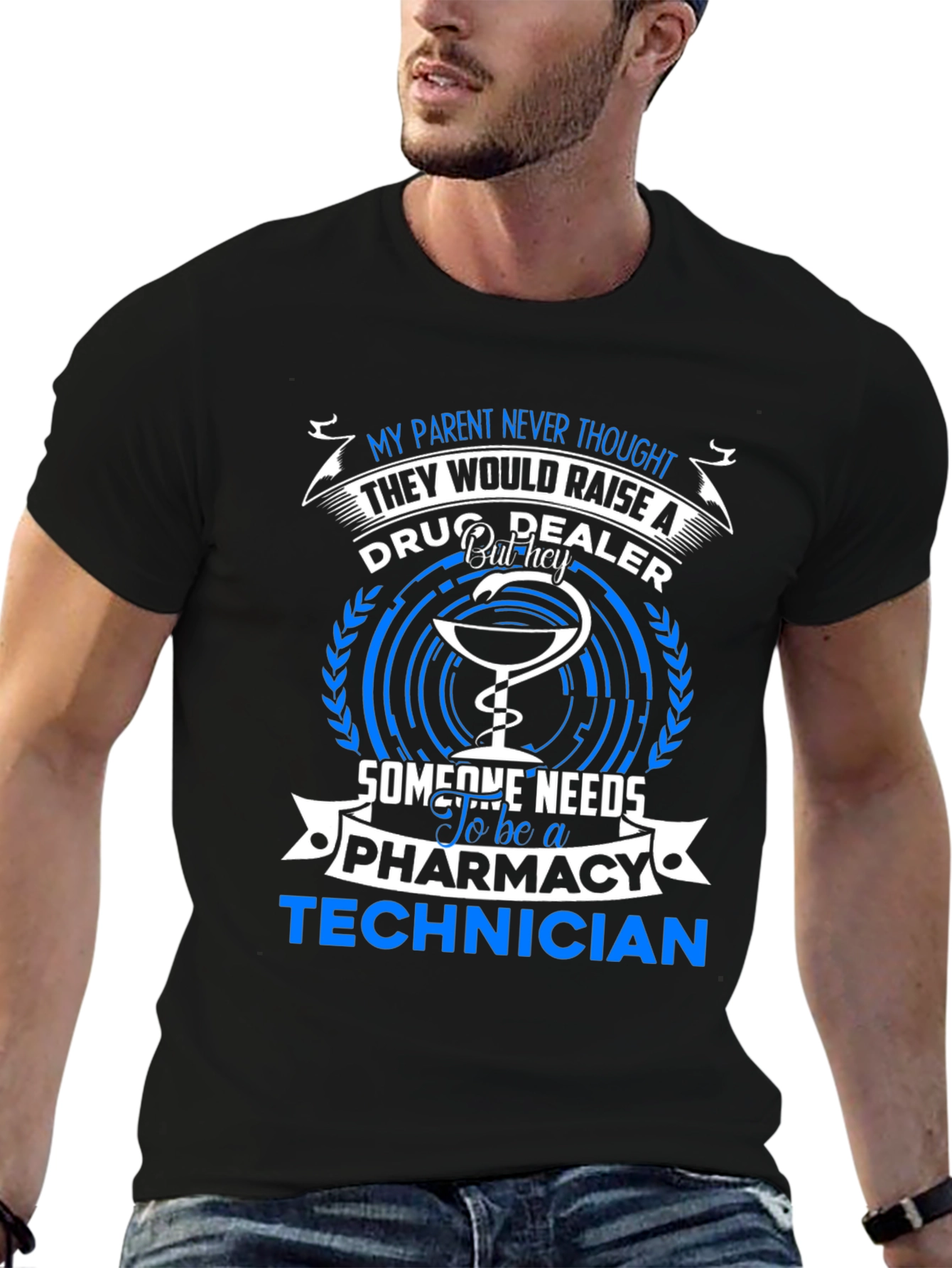 Pharmacy Technician T-Shirt - Drug Dealer Humor Tee