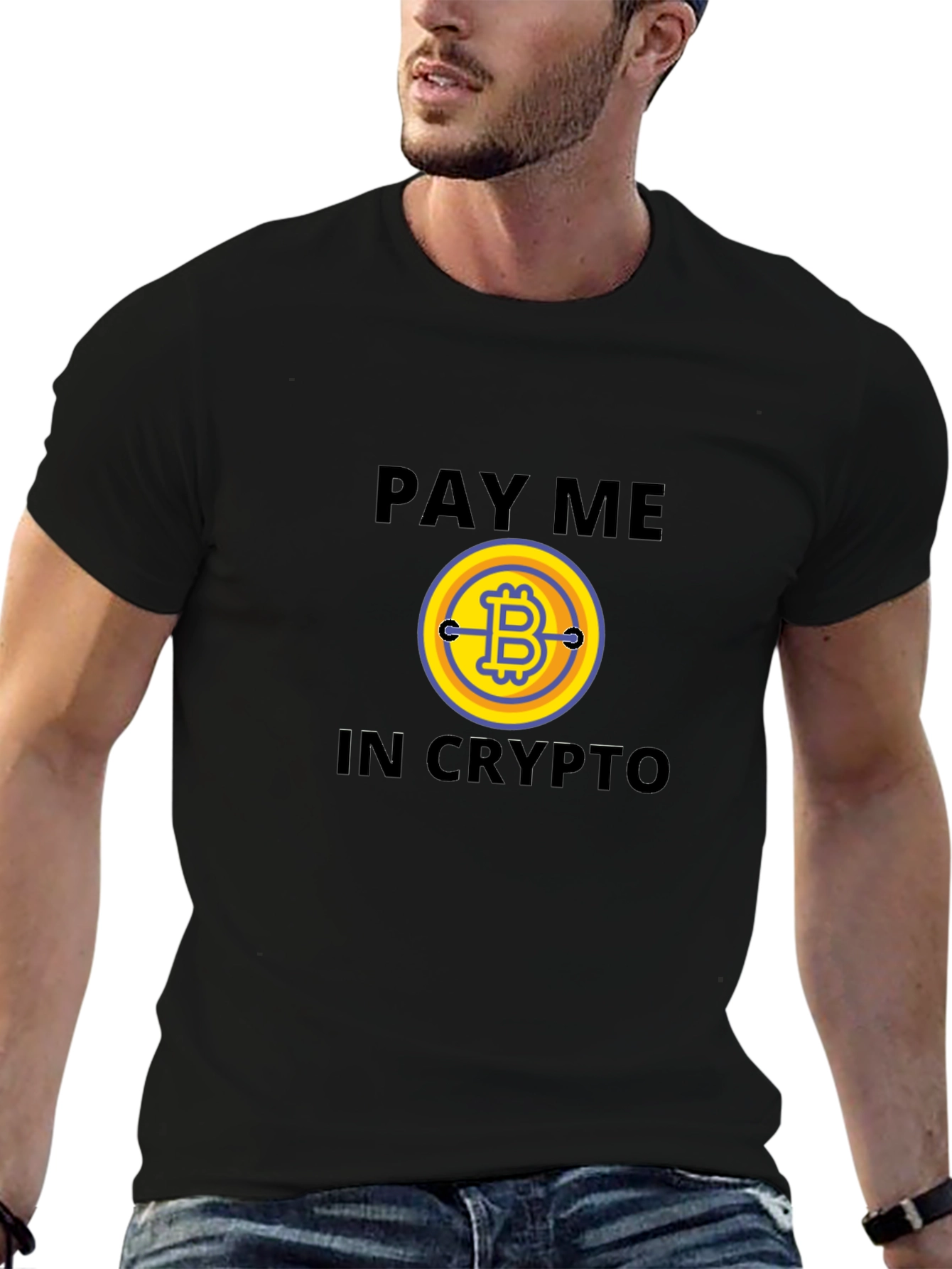 Pay Me In Crypto Bitcoin T-Shirt